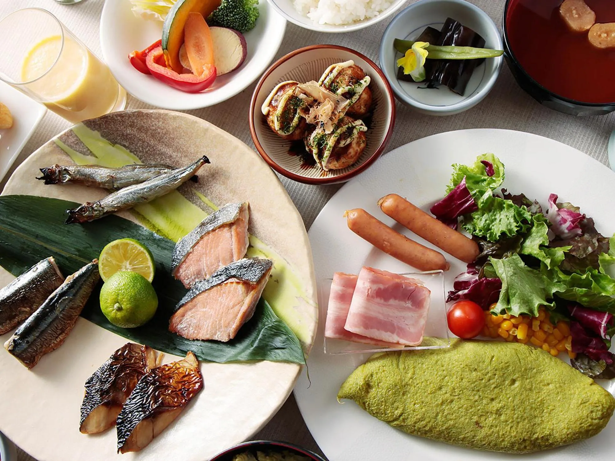 Breakfast, Food in Mitsui Garden Hotel Osaka Yodoyabashi