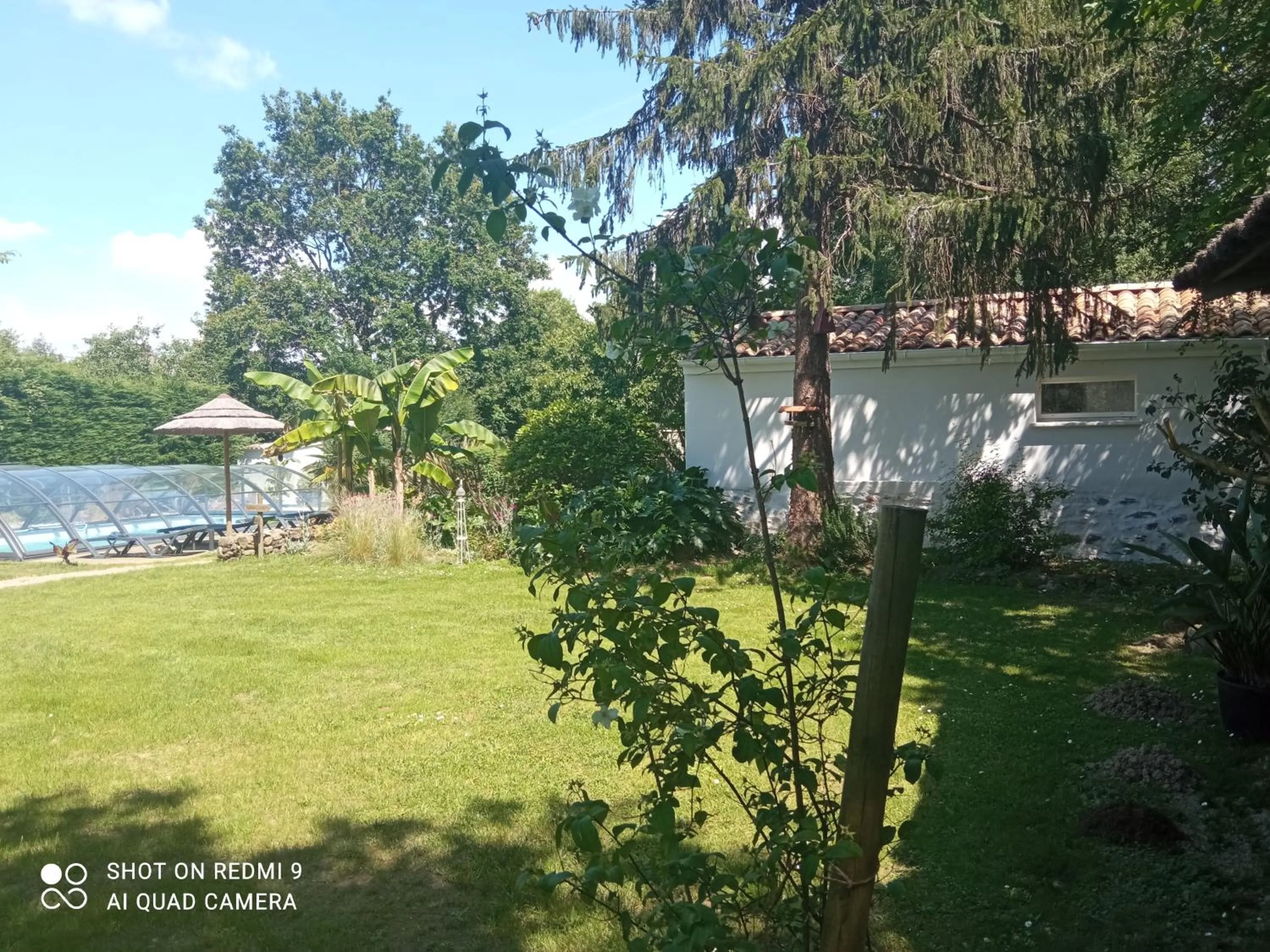Garden in Mas des Vignes Piscine chauffée