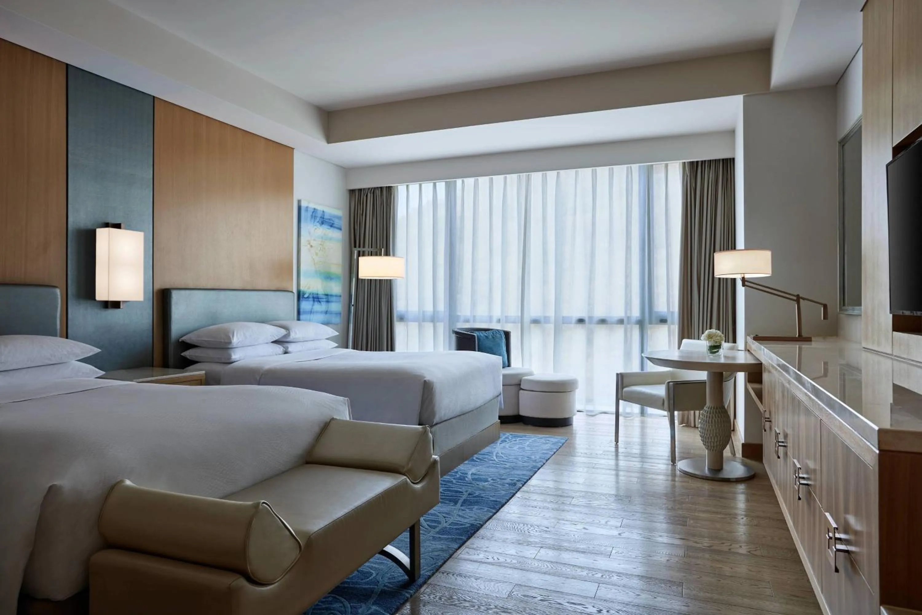 Photo of the whole room, Bed in JW Marriott Hotel Sanya Dadonghai Bay