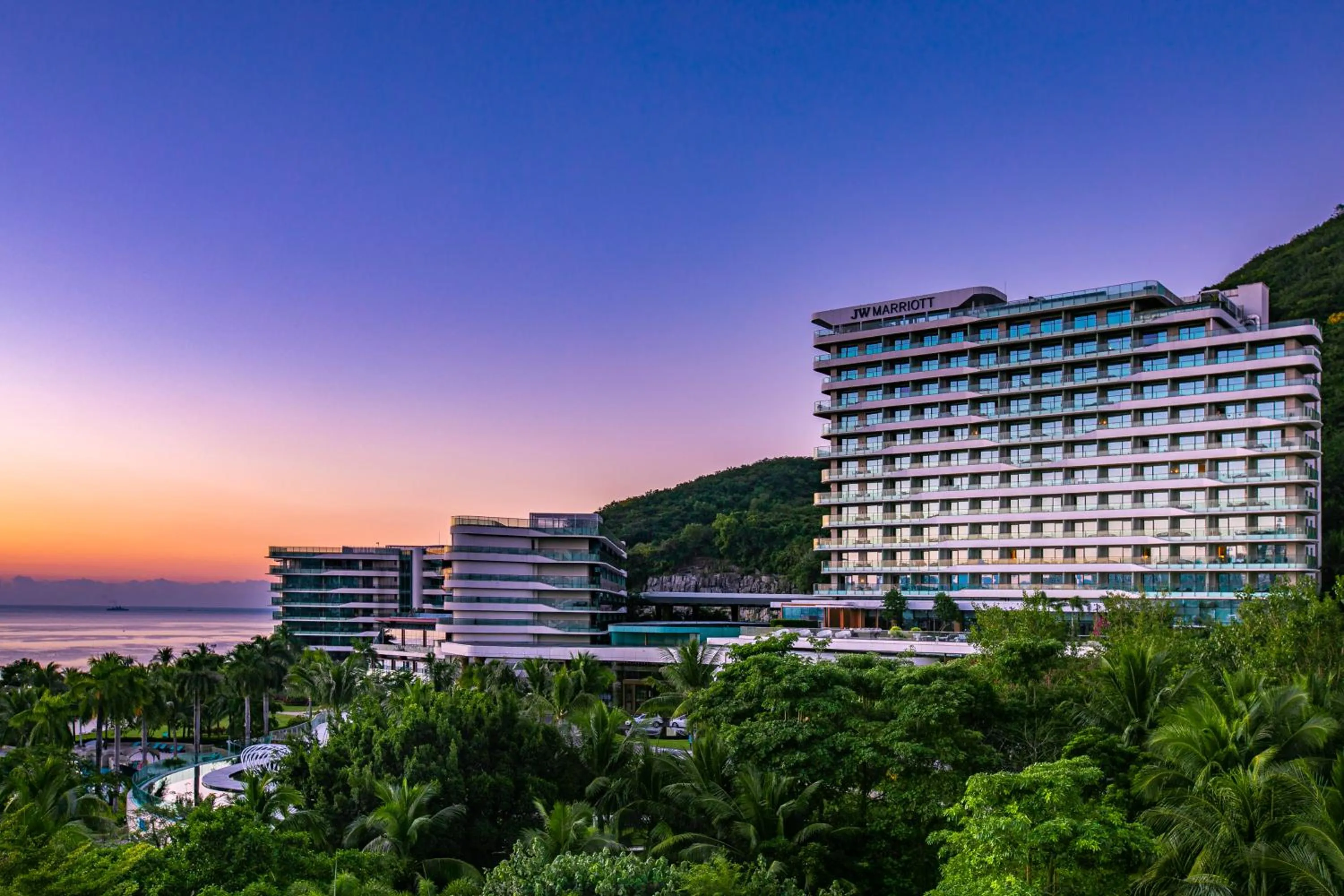 Property building in JW Marriott Hotel Sanya Dadonghai Bay