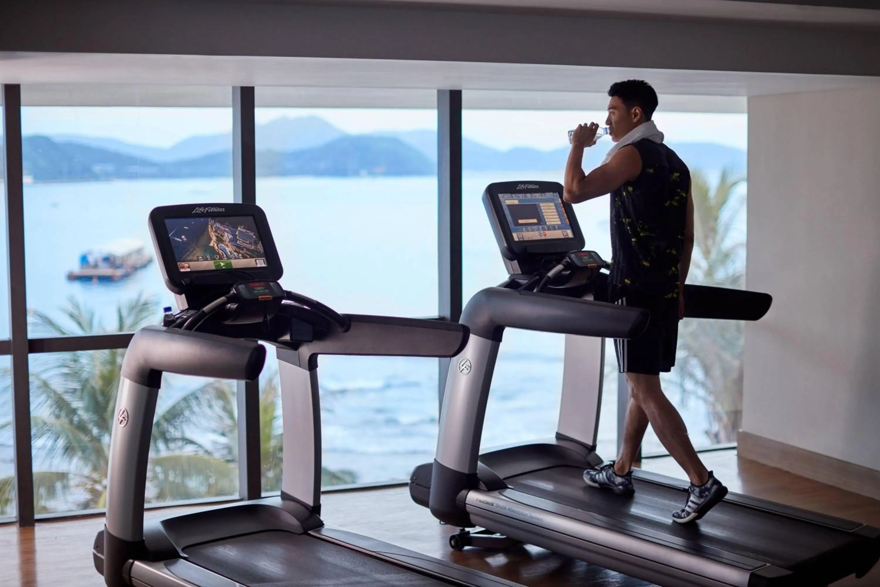 Fitness centre/facilities in JW Marriott Hotel Sanya Dadonghai Bay