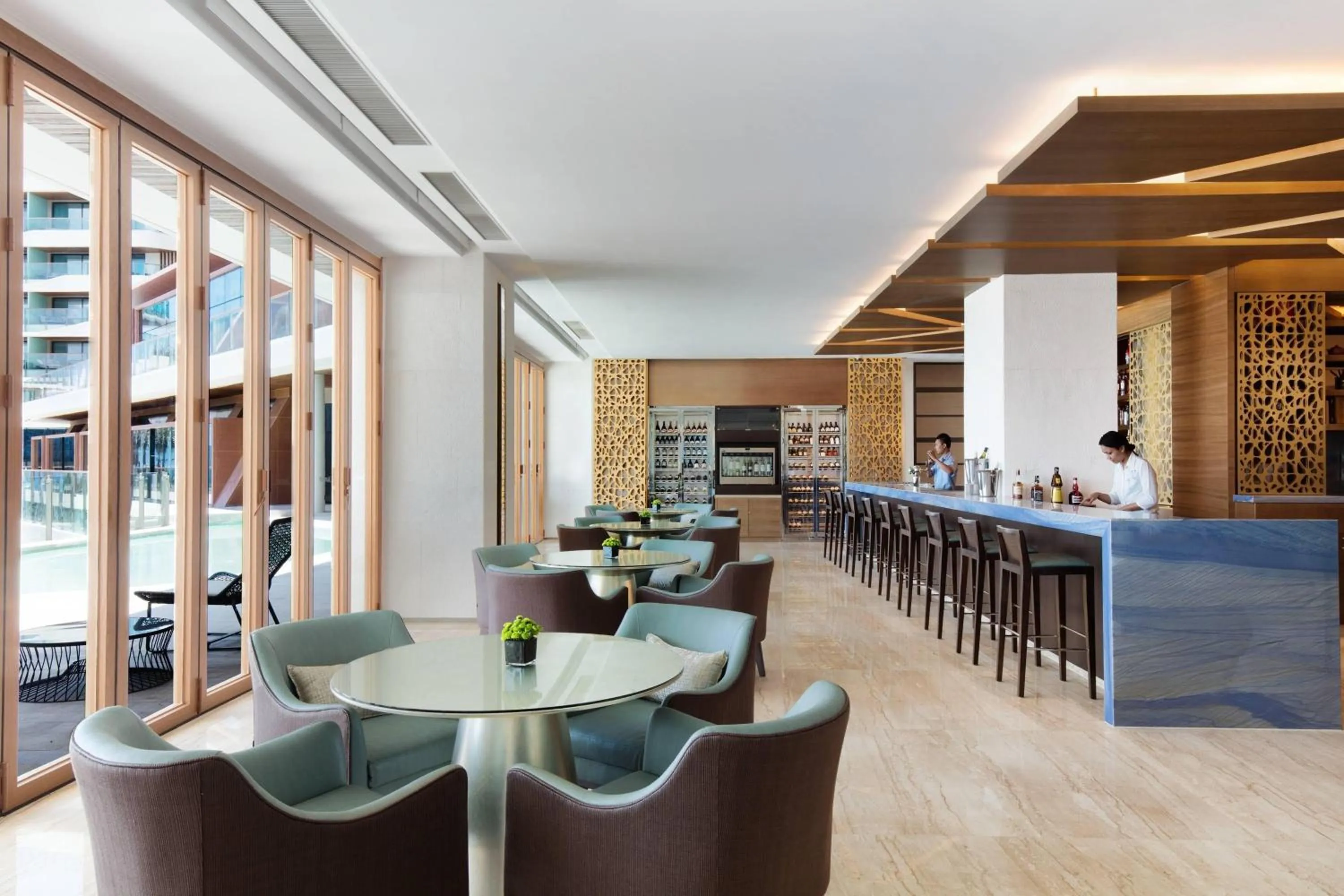 Lobby or reception in JW Marriott Hotel Sanya Dadonghai Bay