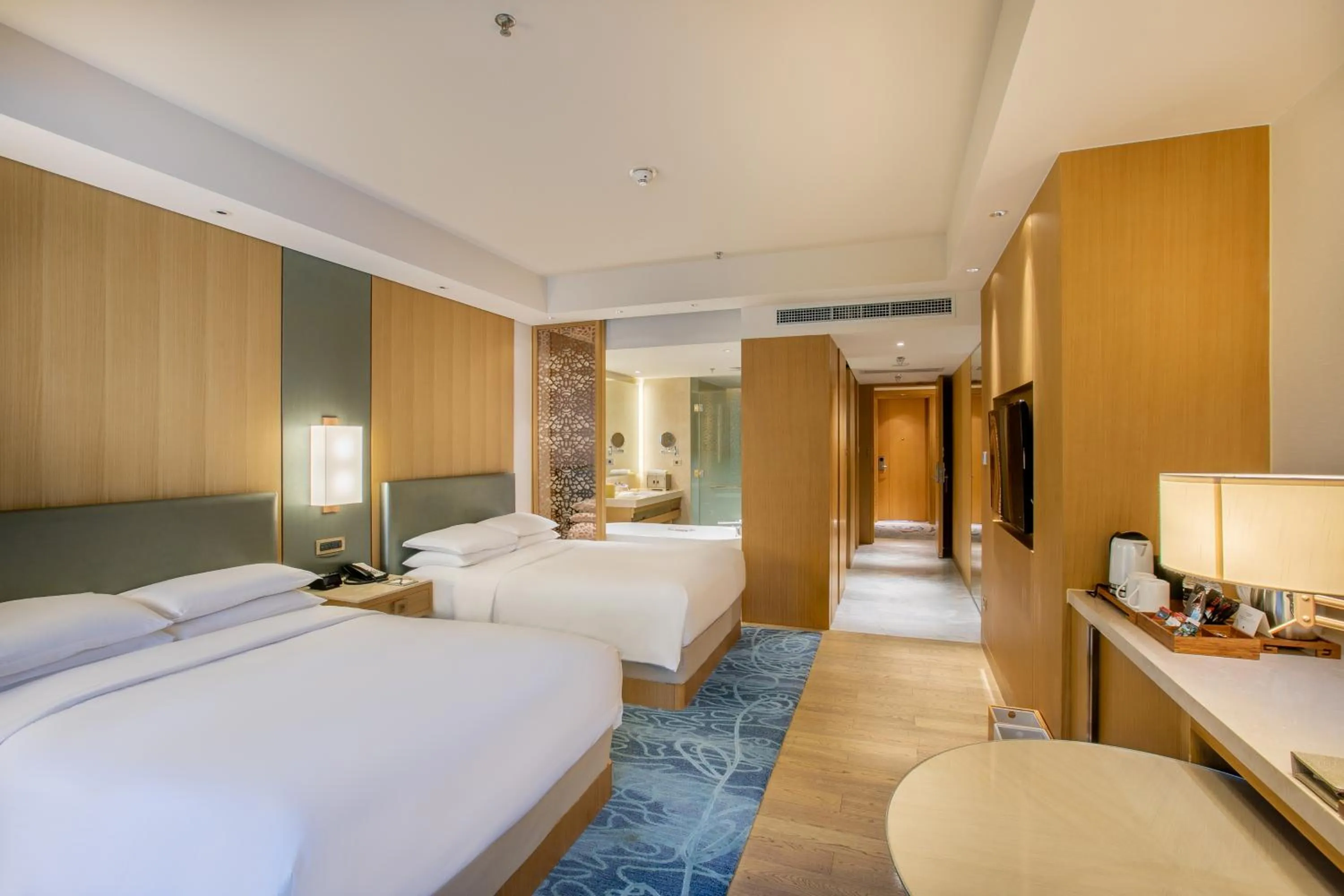 Bed in JW Marriott Hotel Sanya Dadonghai Bay