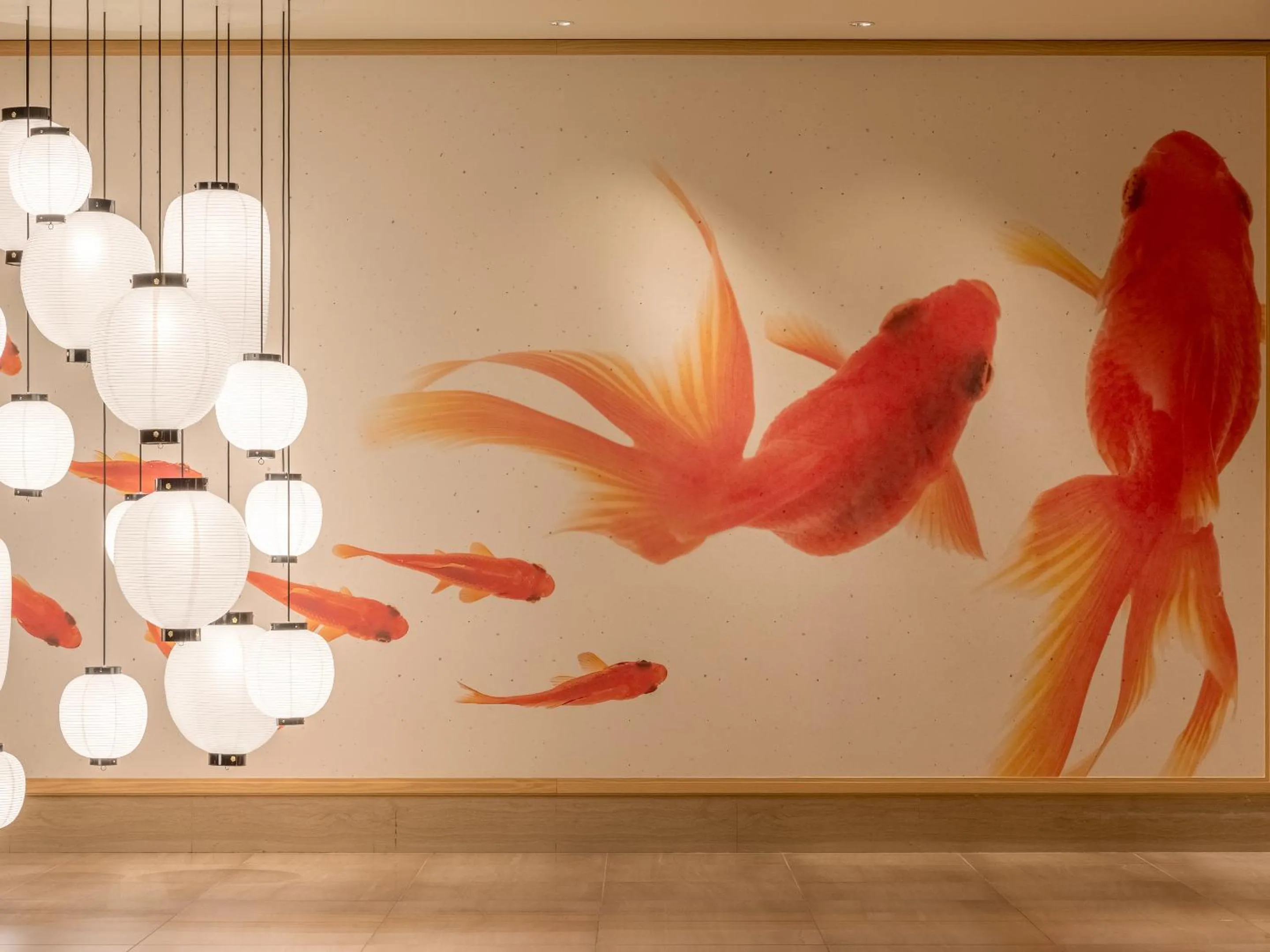 Decorative detail in Mitsui Garden Hotel Kyoto Shijo