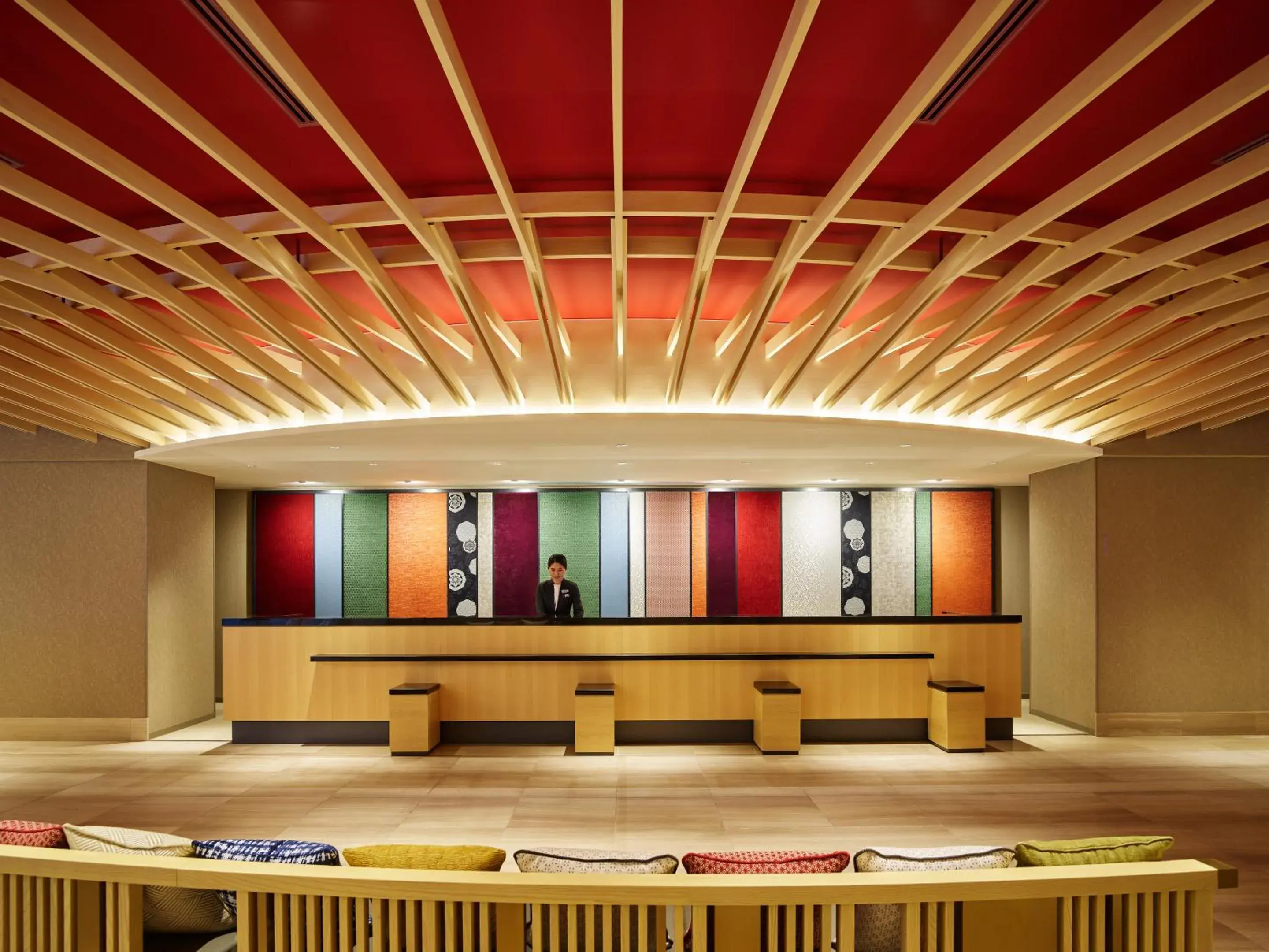 Lobby or reception in Mitsui Garden Hotel Kyoto Shijo Lobby or reception in Mitsui Garden Hotel Kyoto Shijo