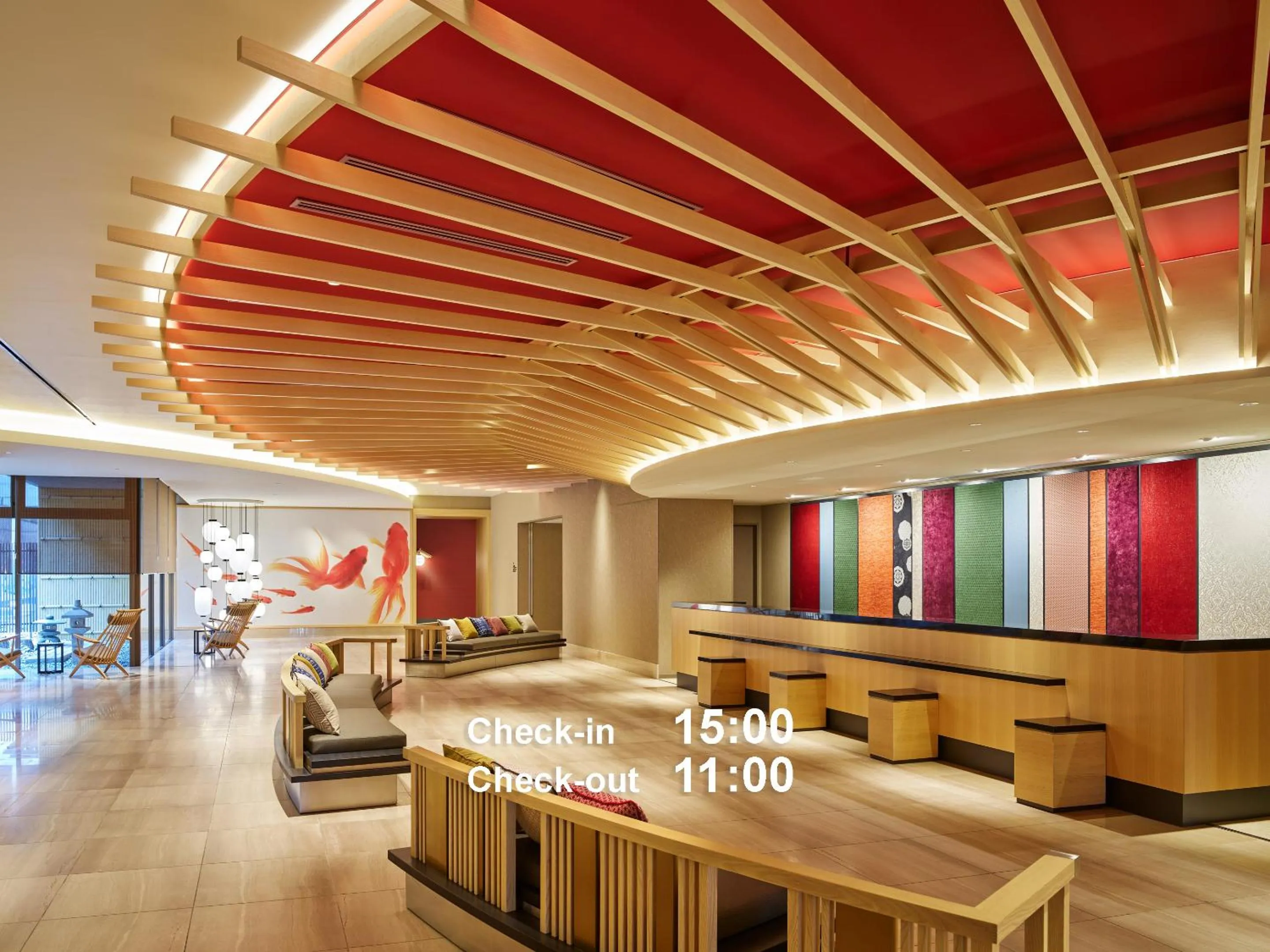 Lobby or reception in Mitsui Garden Hotel Kyoto Shijo