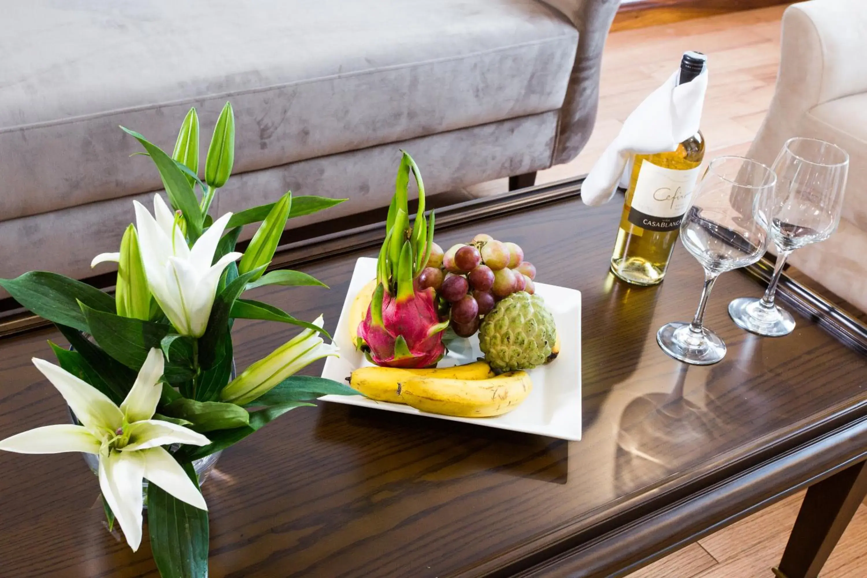 Food close-up in Song Loc Luxury Hotel Food close-up in Song Loc Luxury Hotel