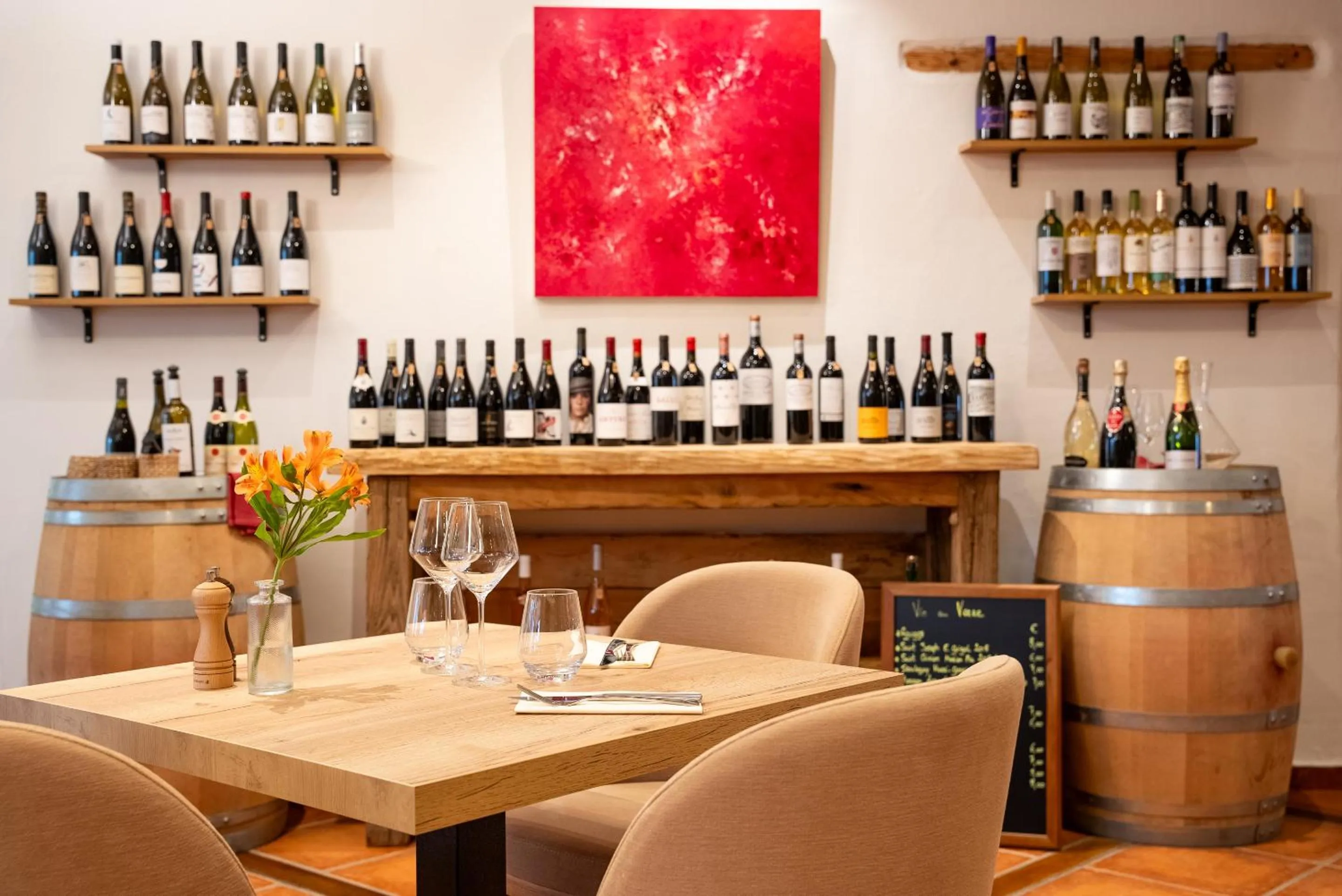 Dining area in Hôtel Restaurant & Spa La Maison Oppoca