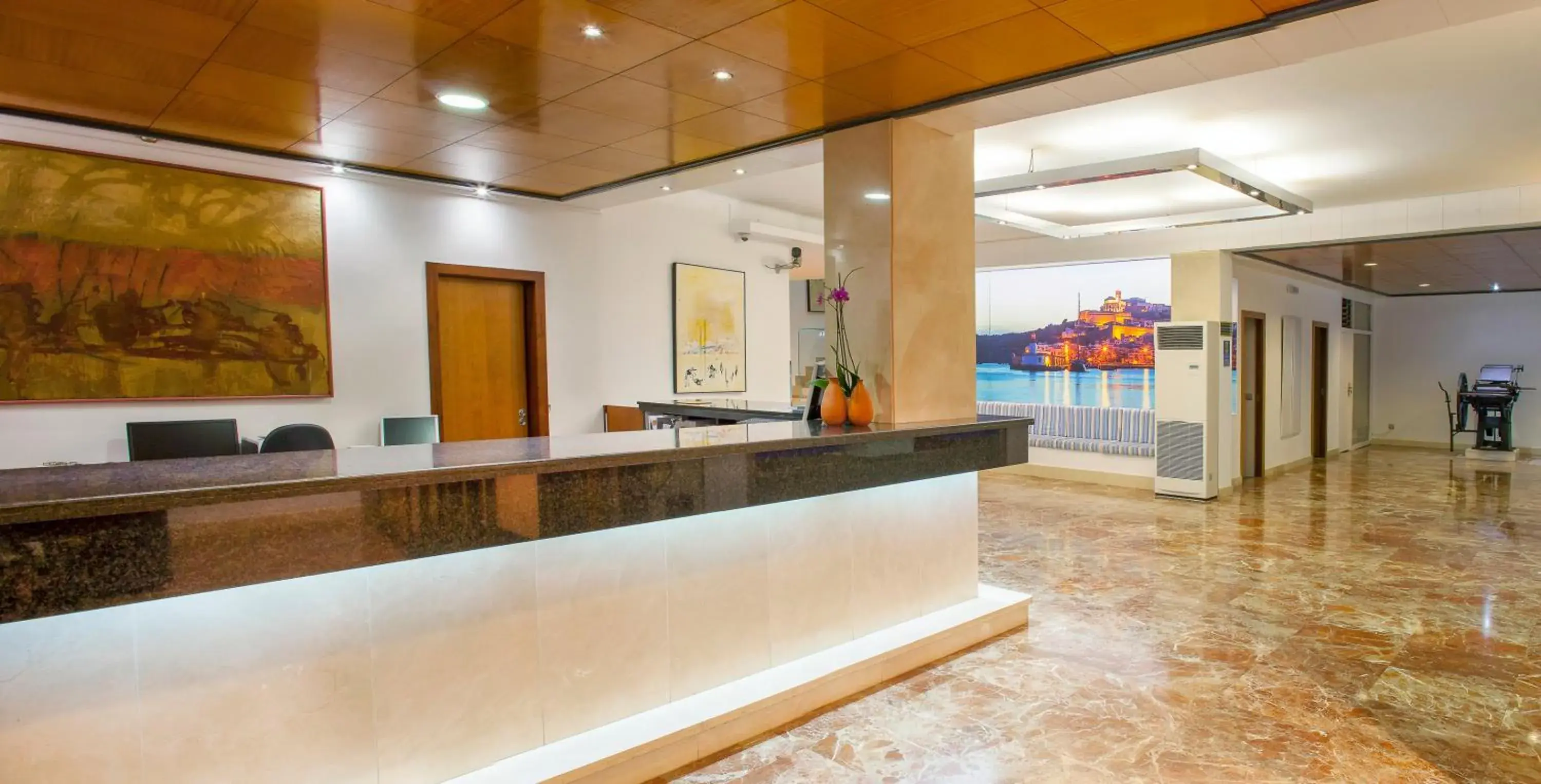 Lobby or reception in Hotel Ibiza Playa Lobby or reception in Hotel Ibiza Playa