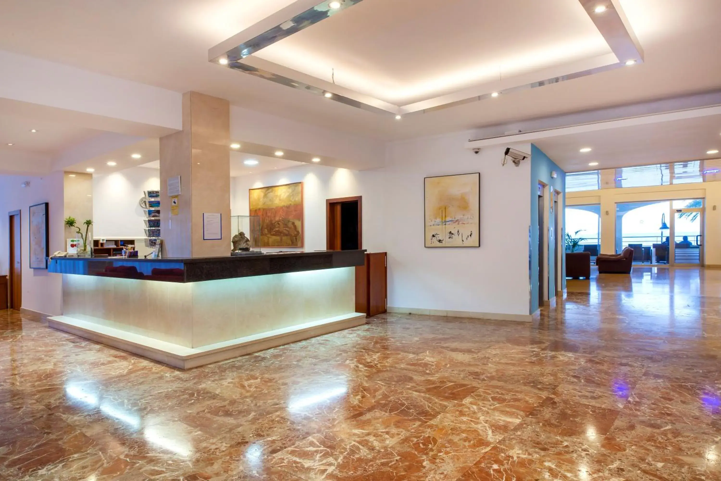 Lobby or reception in Hotel Ibiza Playa Lobby or reception in Hotel Ibiza Playa