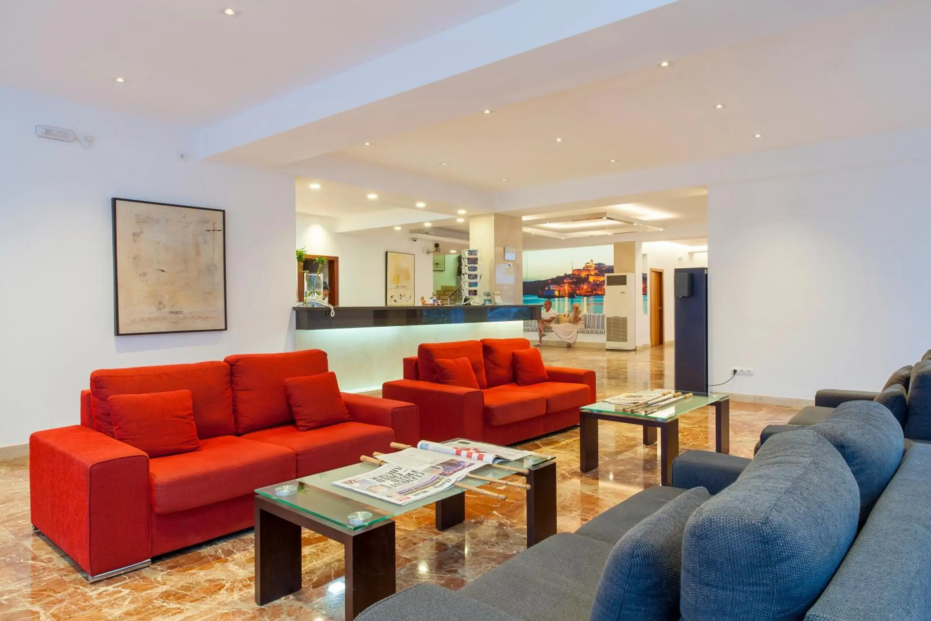 Lobby or reception in Hotel Ibiza Playa Lobby or reception in Hotel Ibiza Playa