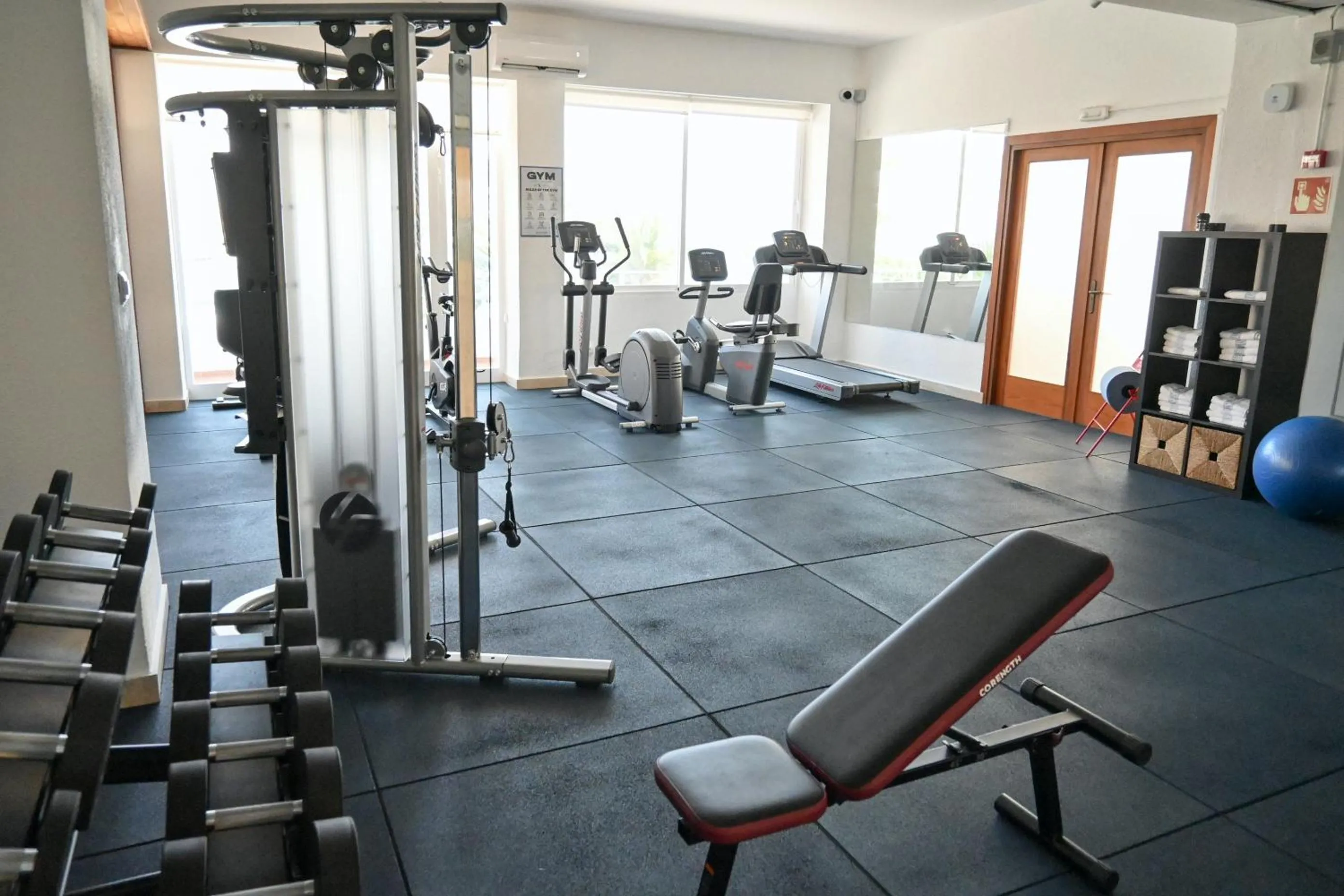Fitness centre/facilities in Hotel Ibiza Playa
