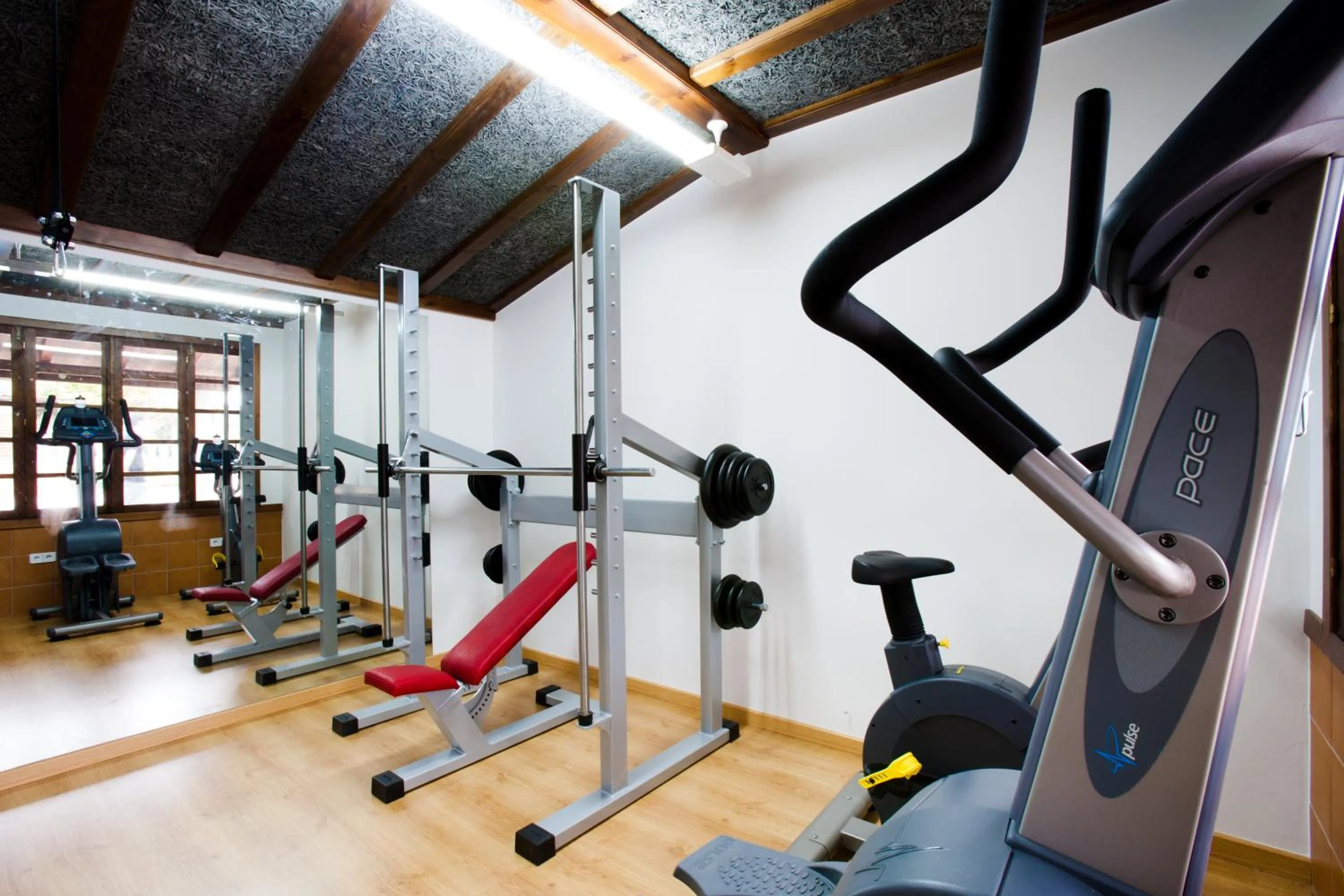 Fitness centre/facilities in Hotel A Queimada