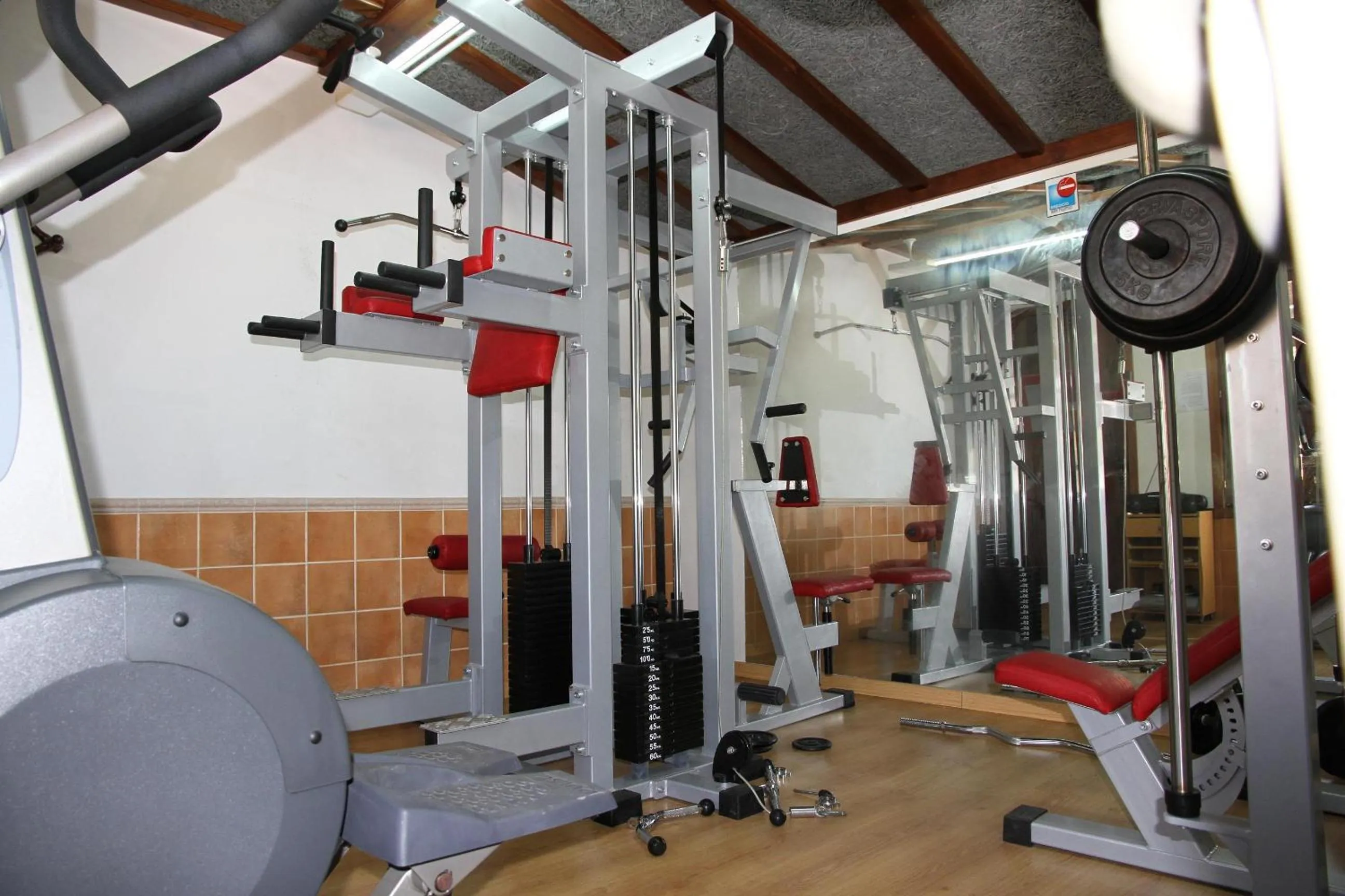 Fitness centre/facilities in Hotel A Queimada