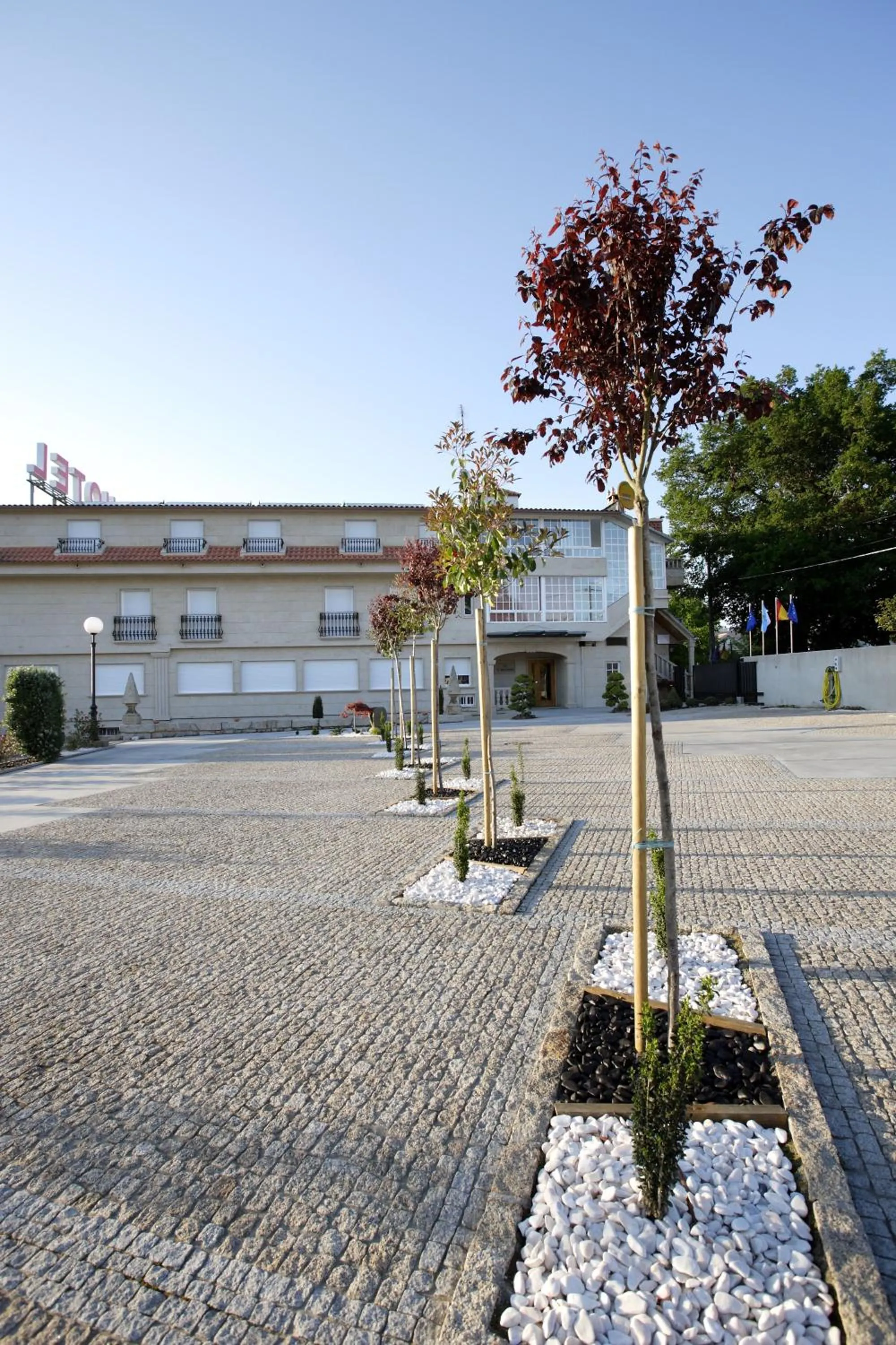 Facade/entrance in Hotel A Queimada