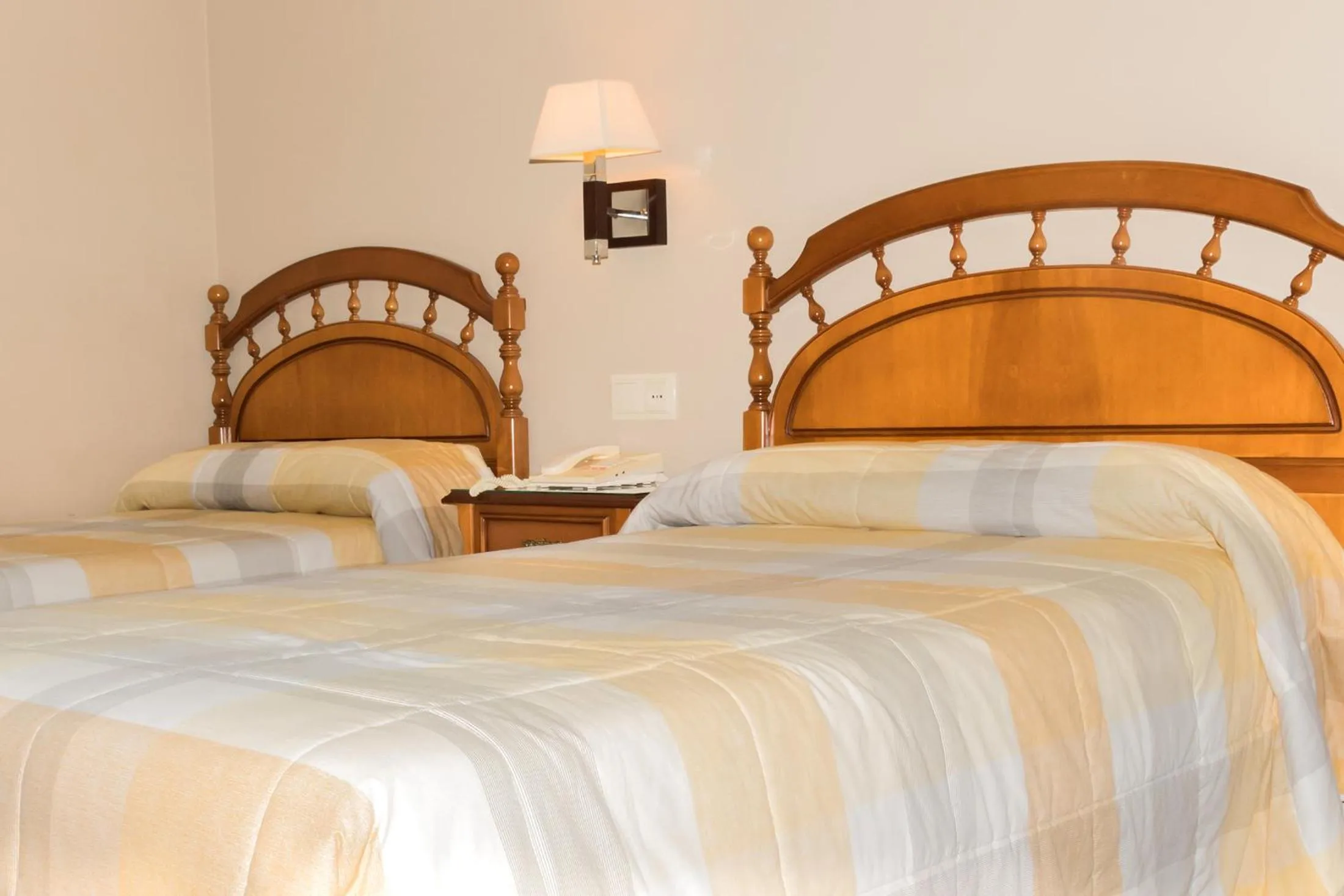 Bedroom, Bed in Hotel A Queimada