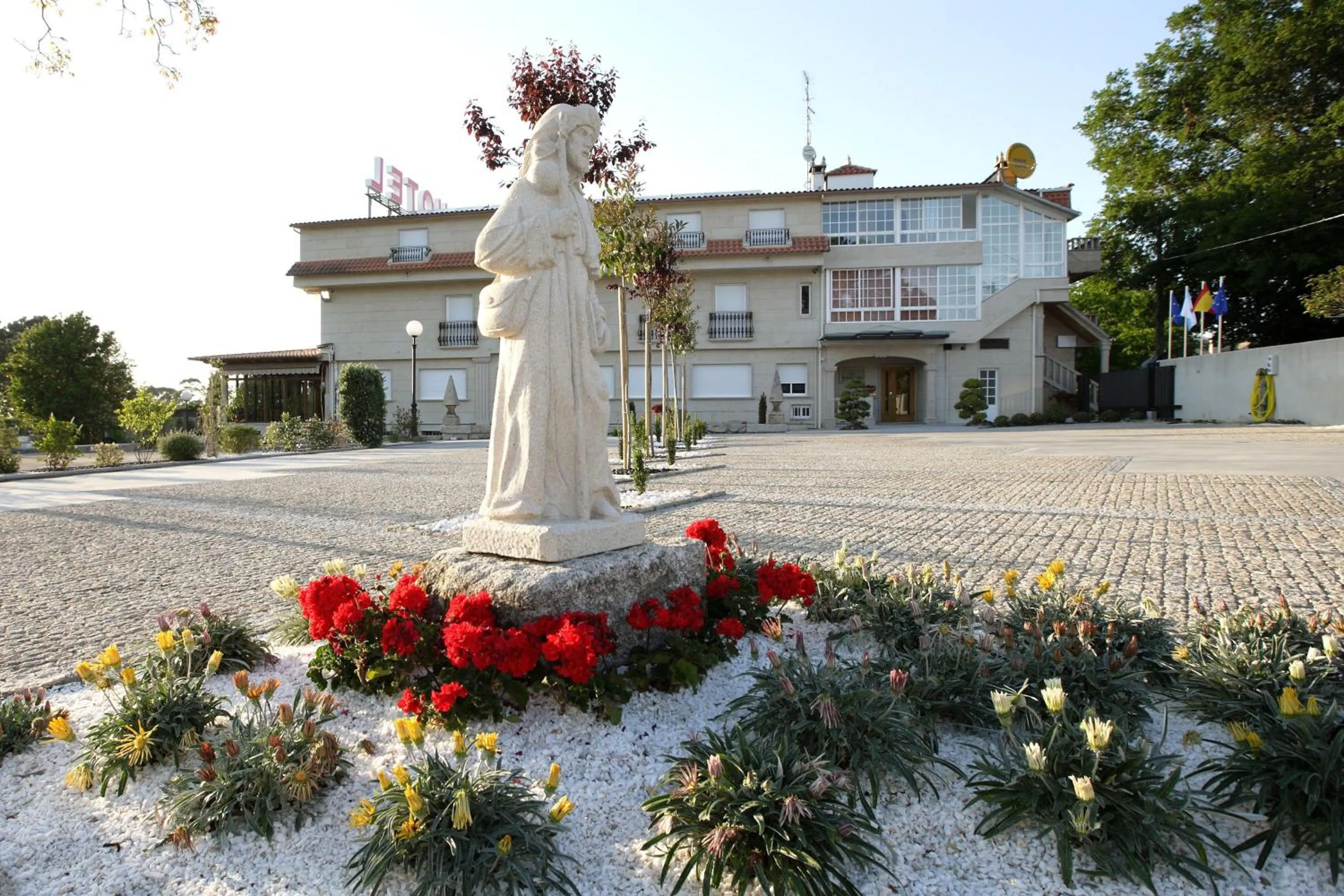 Garden in Hotel A Queimada