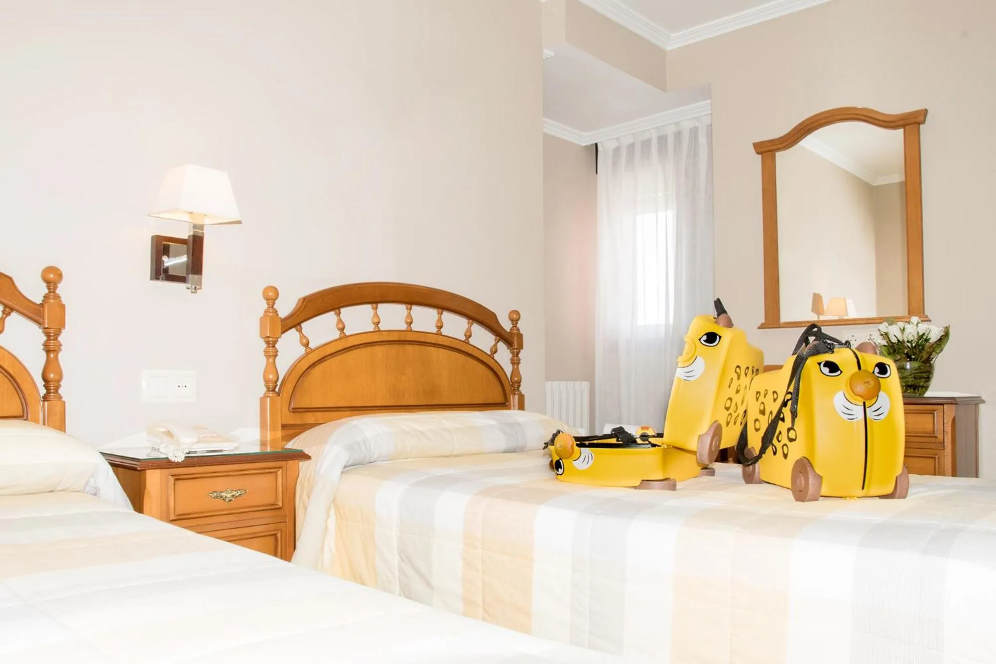 Bedroom, Bed in Hotel A Queimada