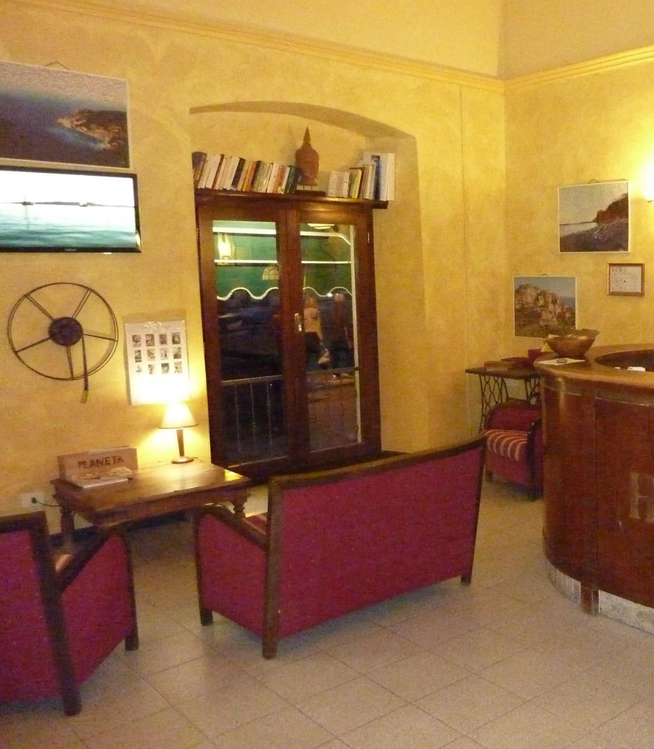 Lobby or reception in Hotel Baia