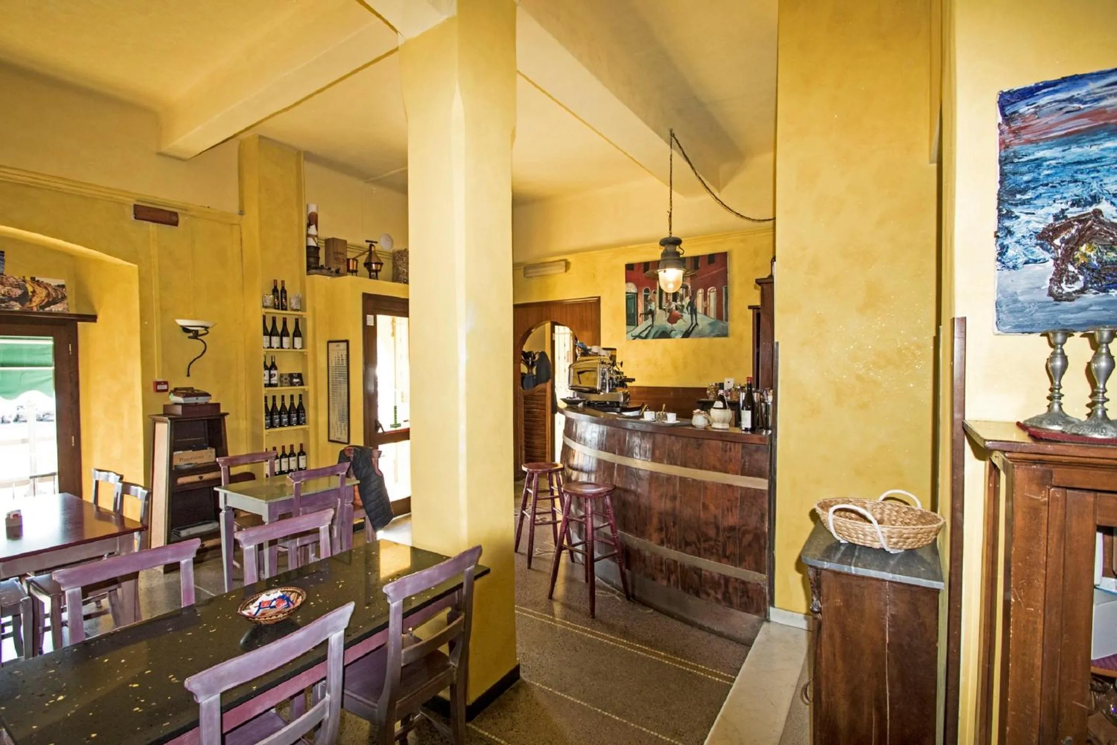 Lounge or bar in Hotel Baia