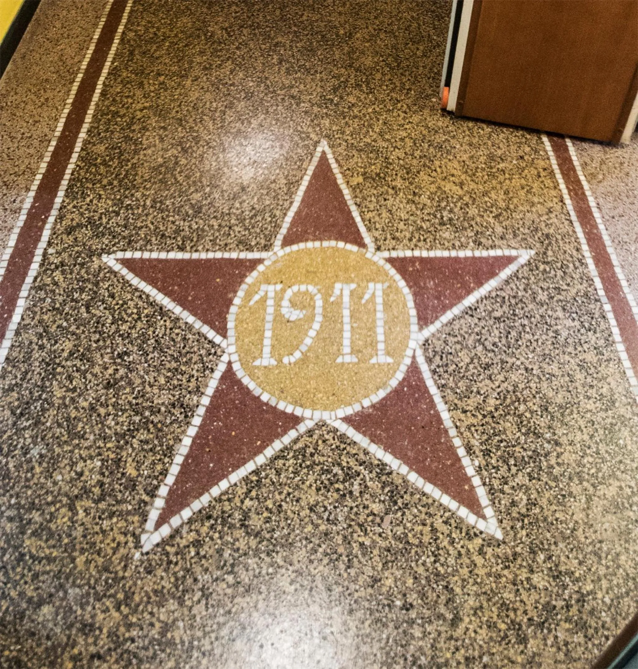 Decorative detail in Hotel Baia