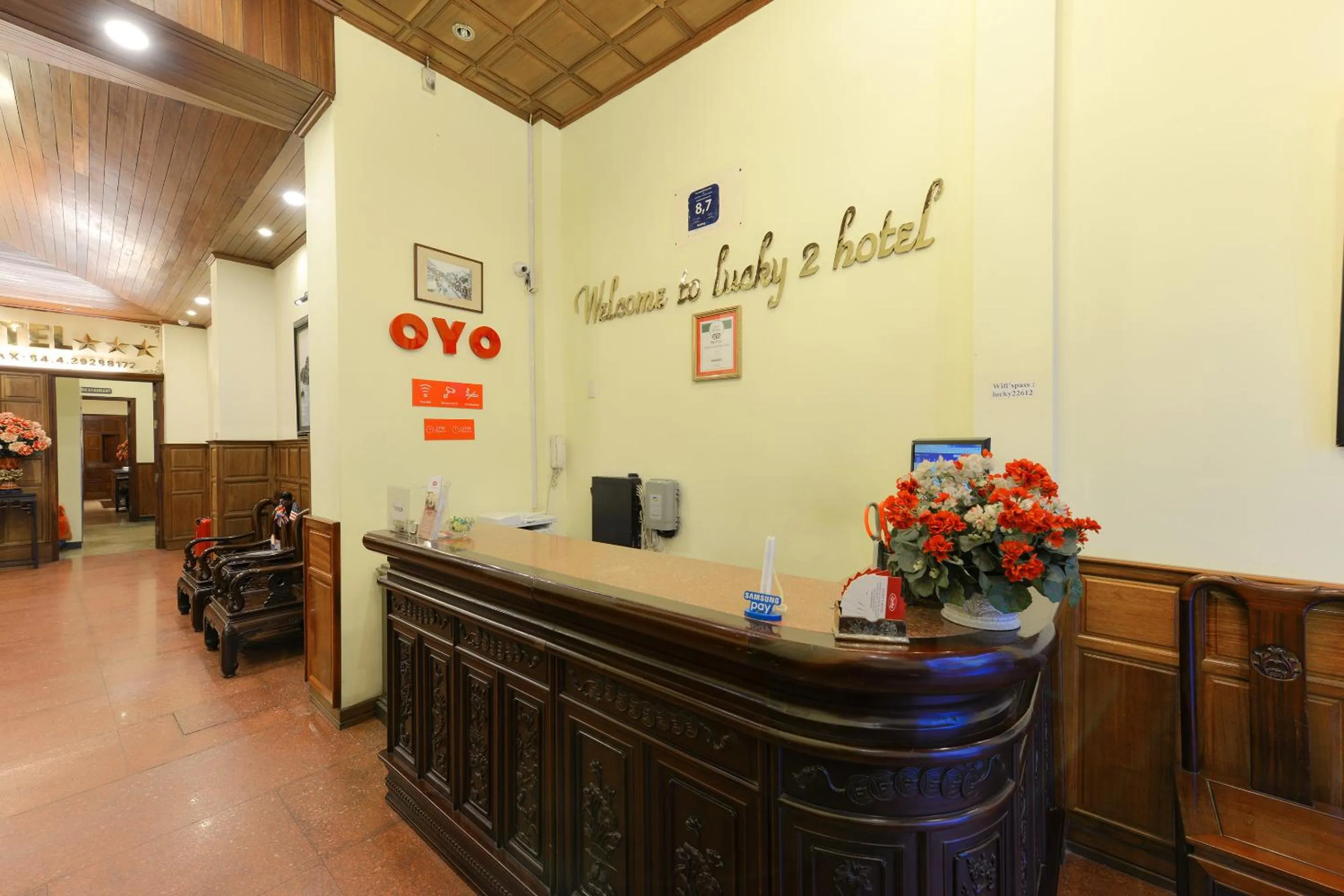 Lobby or reception in Lucky 2 Hotel & Travel