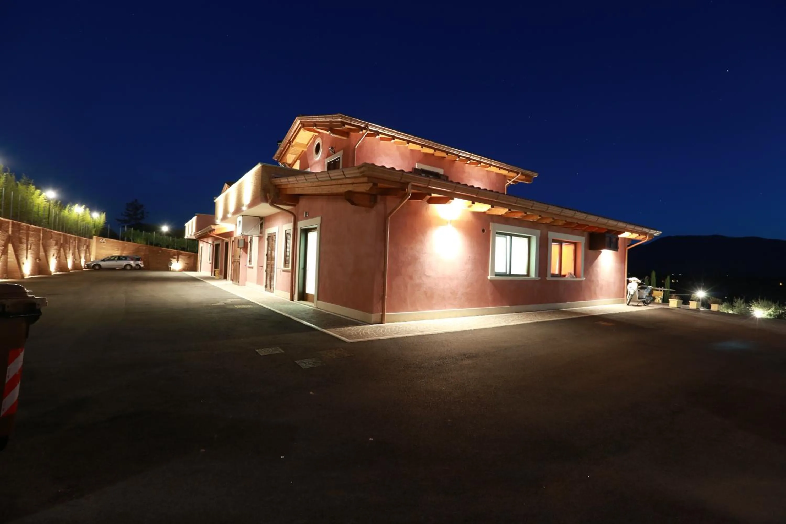 Property building in Agriturismo ciociaro " il colle " HOTEL RISTORANTE