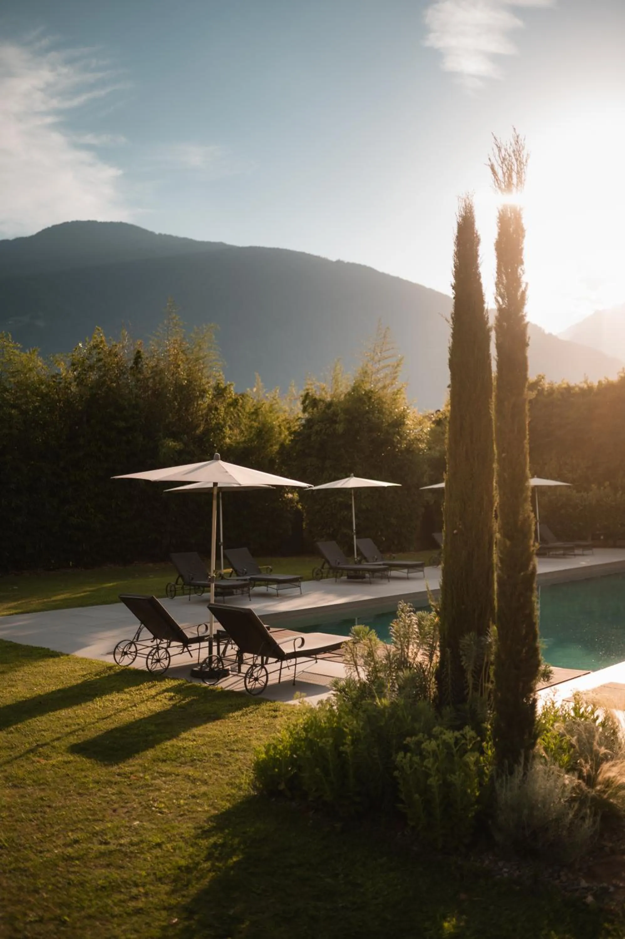 Swimming pool in Hotel Pollinger