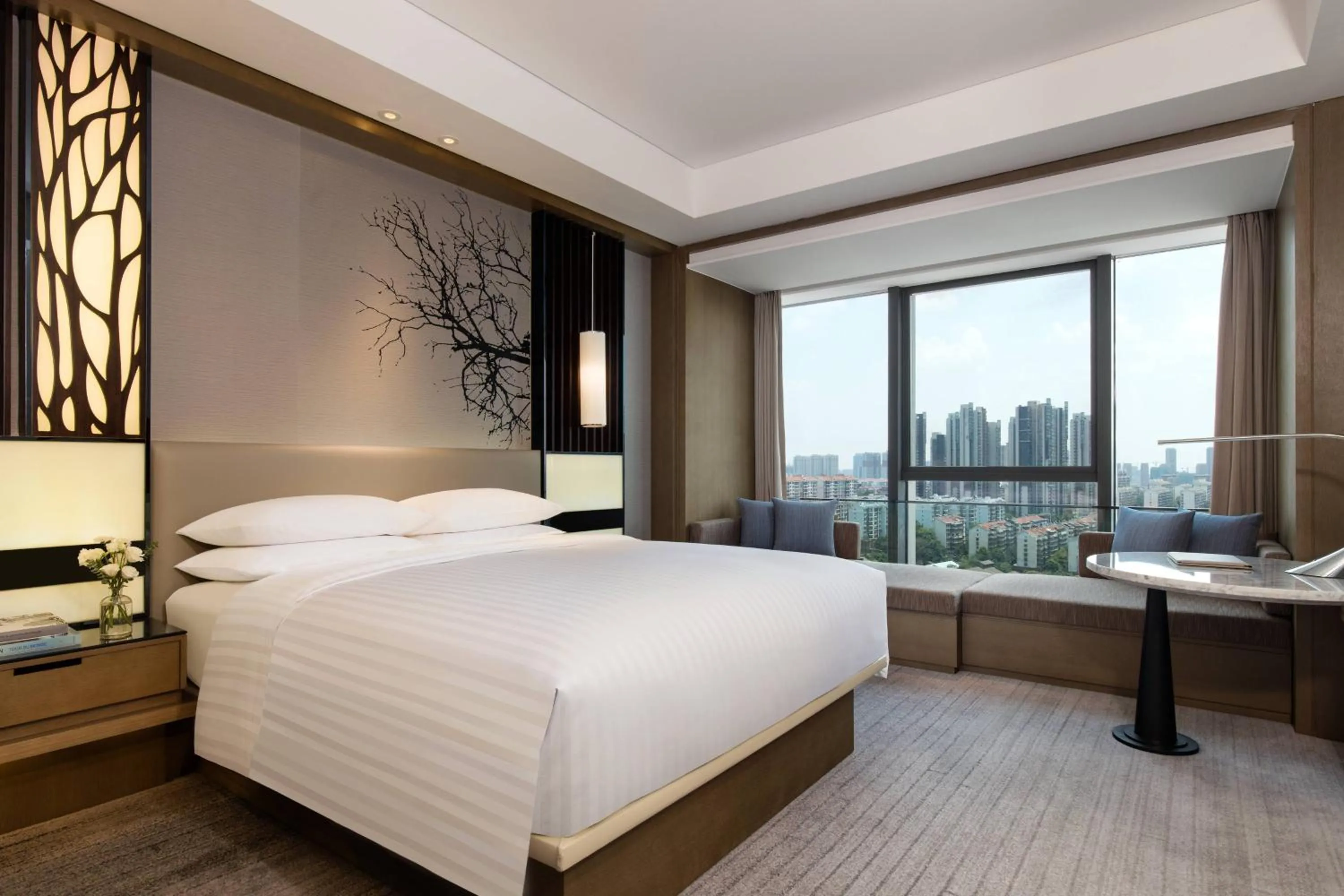 Photo of the whole room, Bed in Courtyard by Marriott Changsha South