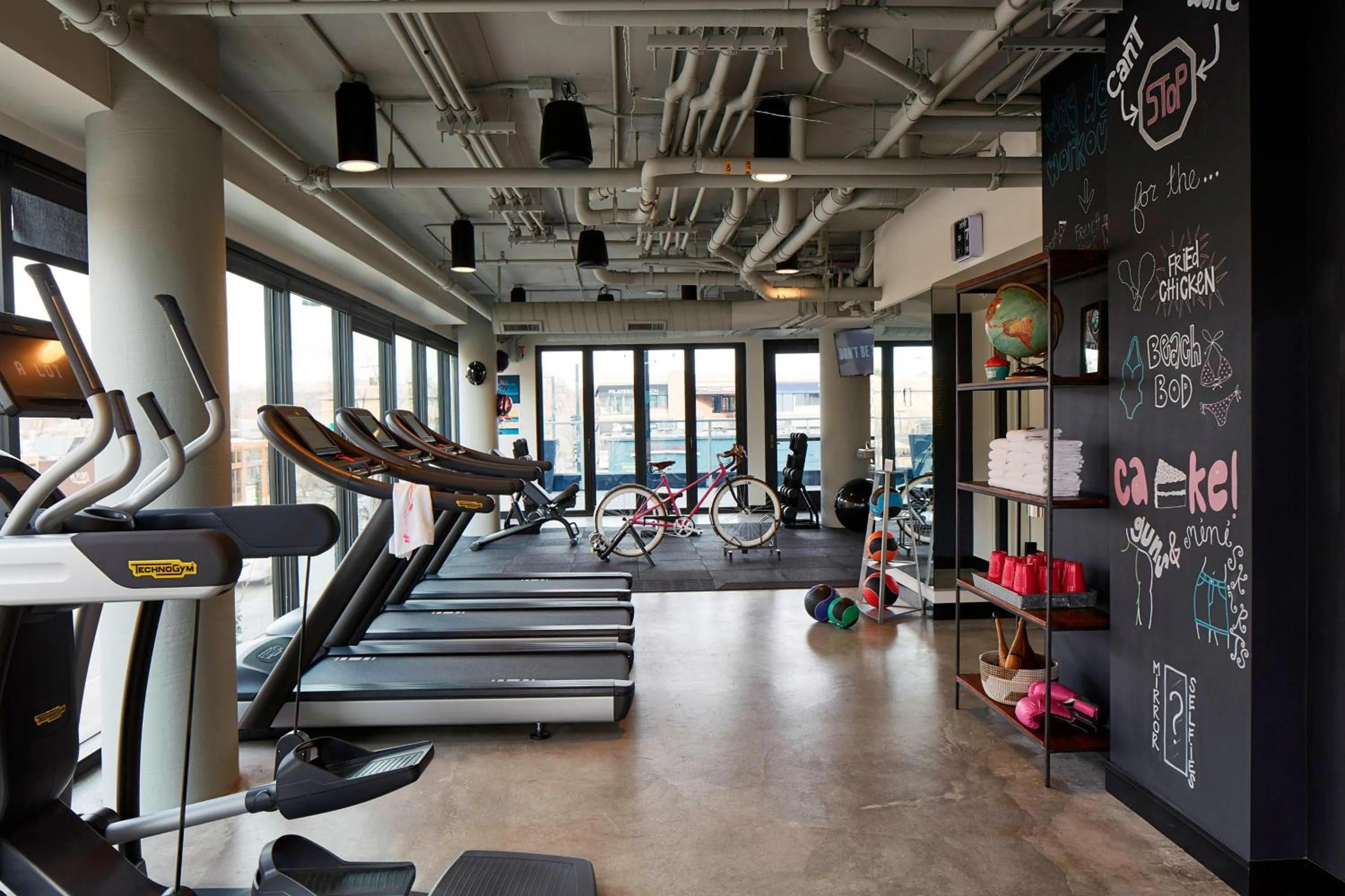 Fitness centre/facilities in MOXY Denver Cherry Creek