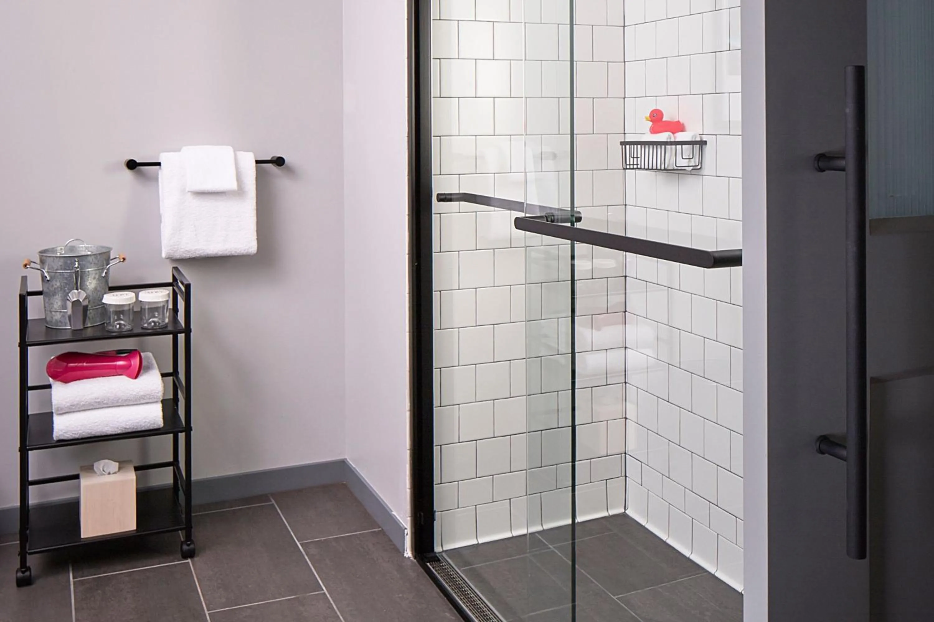 Bathroom in MOXY Denver Cherry Creek