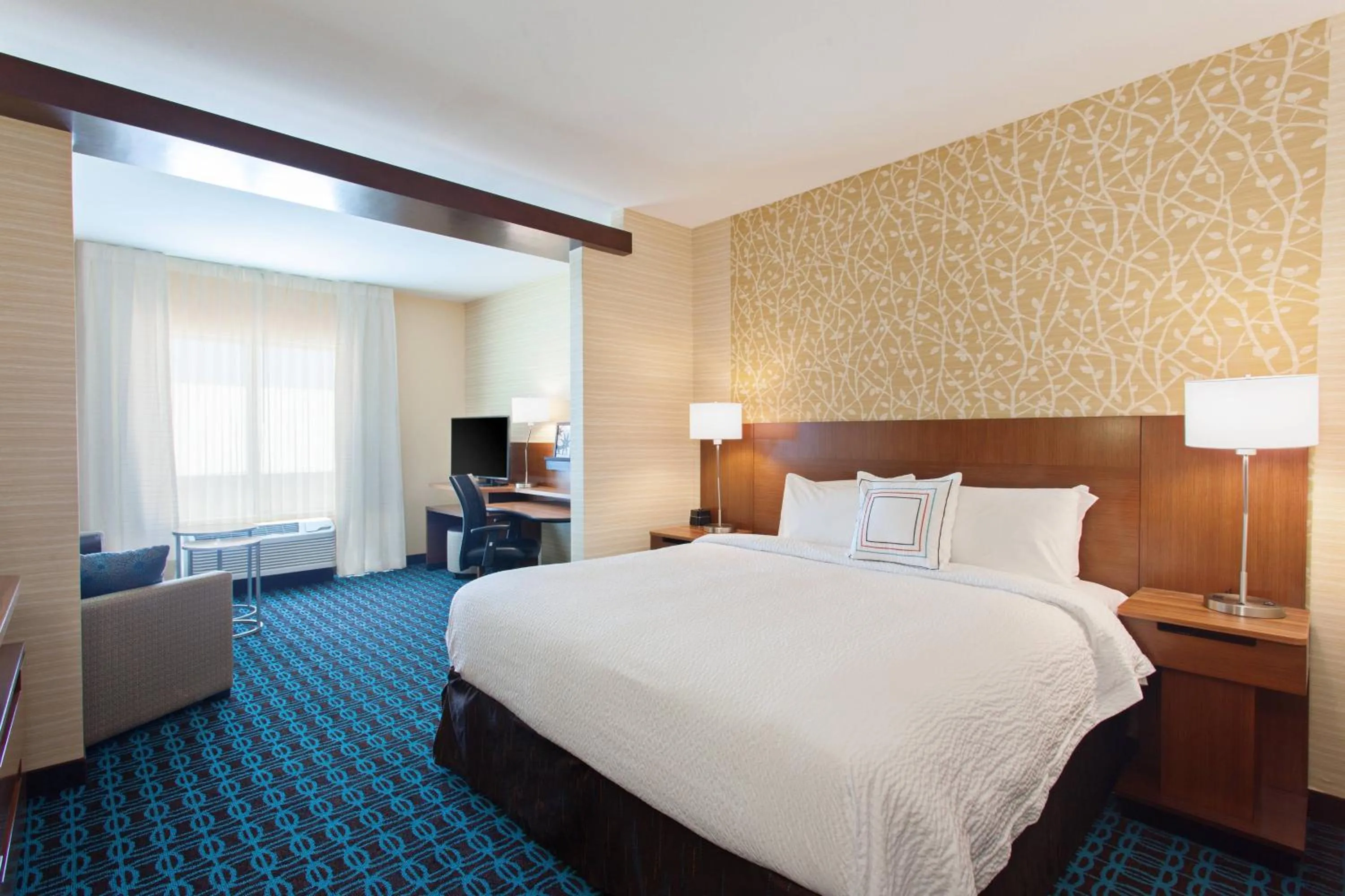 Photo of the whole room, Bed in Fairfield Inn & Suites by Marriott Tucumcari