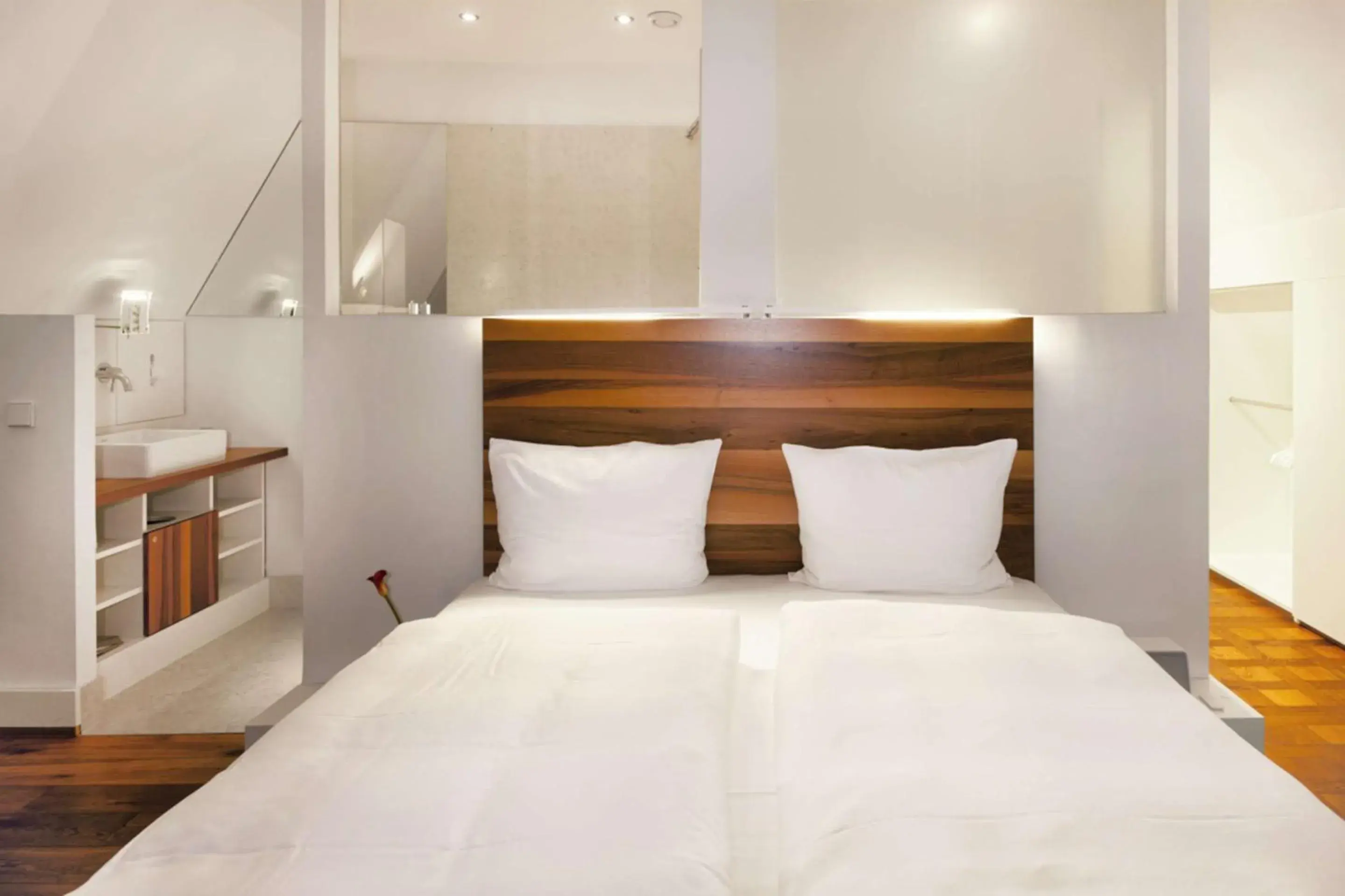 Bedroom, Bed in HOPPER Hotel St. Josef Bedroom, Bed in HOPPER Hotel St. Josef