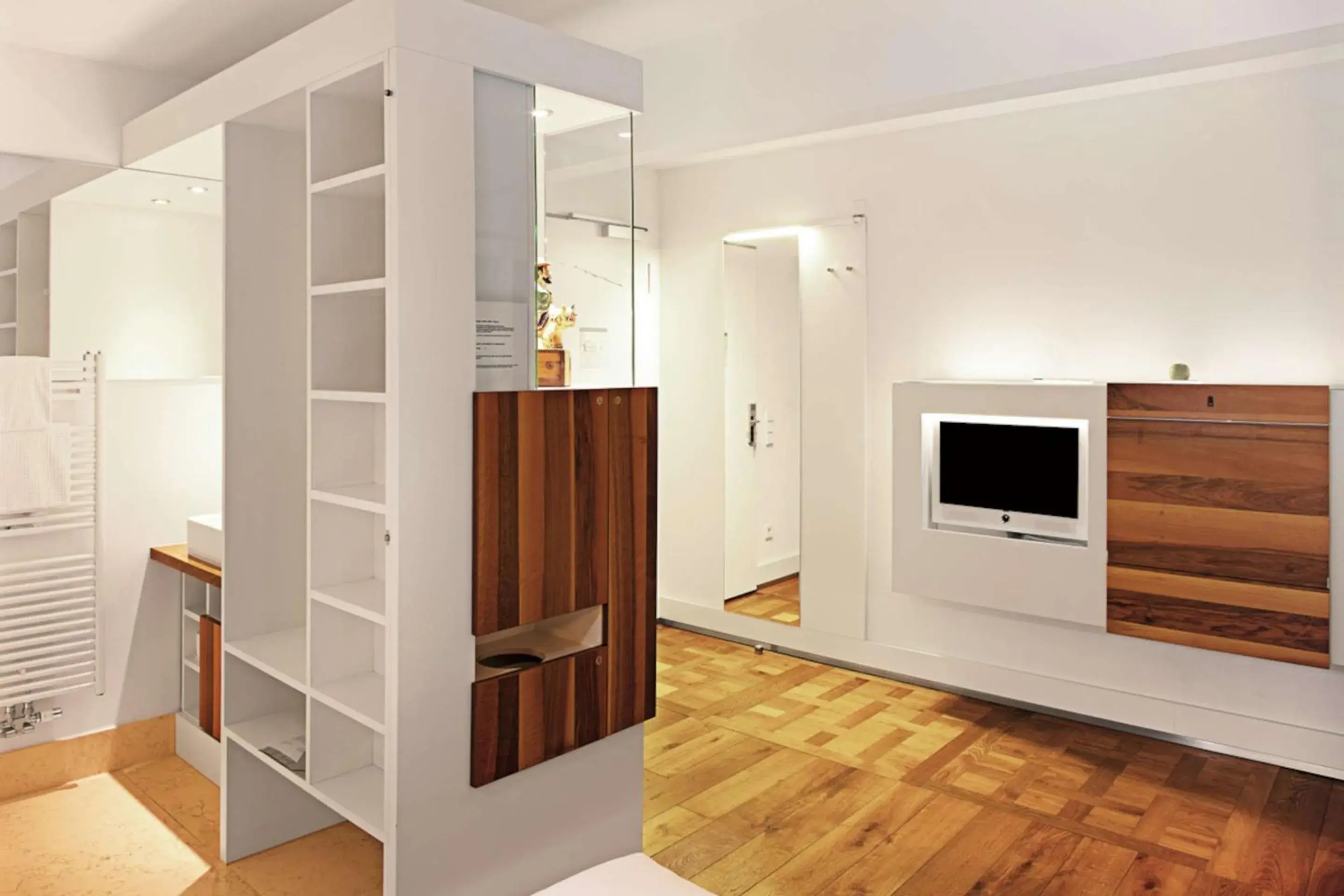 Bedroom in HOPPER Hotel St. Josef Bedroom in HOPPER Hotel St. Josef