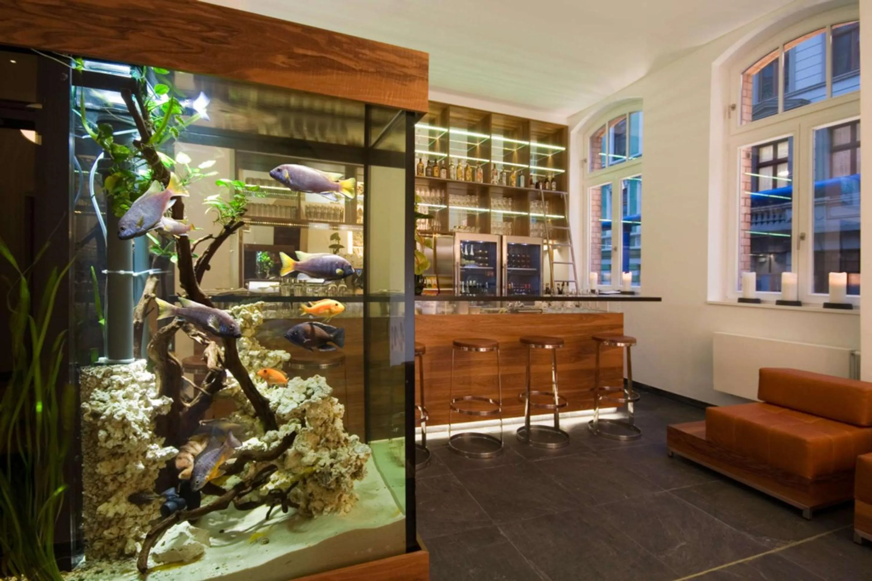 Lobby or reception in HOPPER Hotel St. Josef