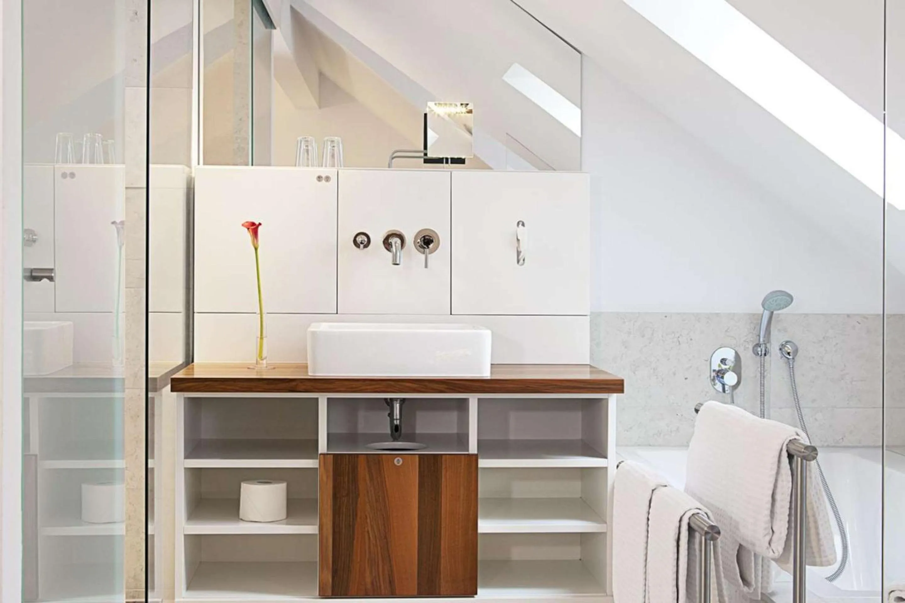 Bathroom in HOPPER Hotel St. Josef