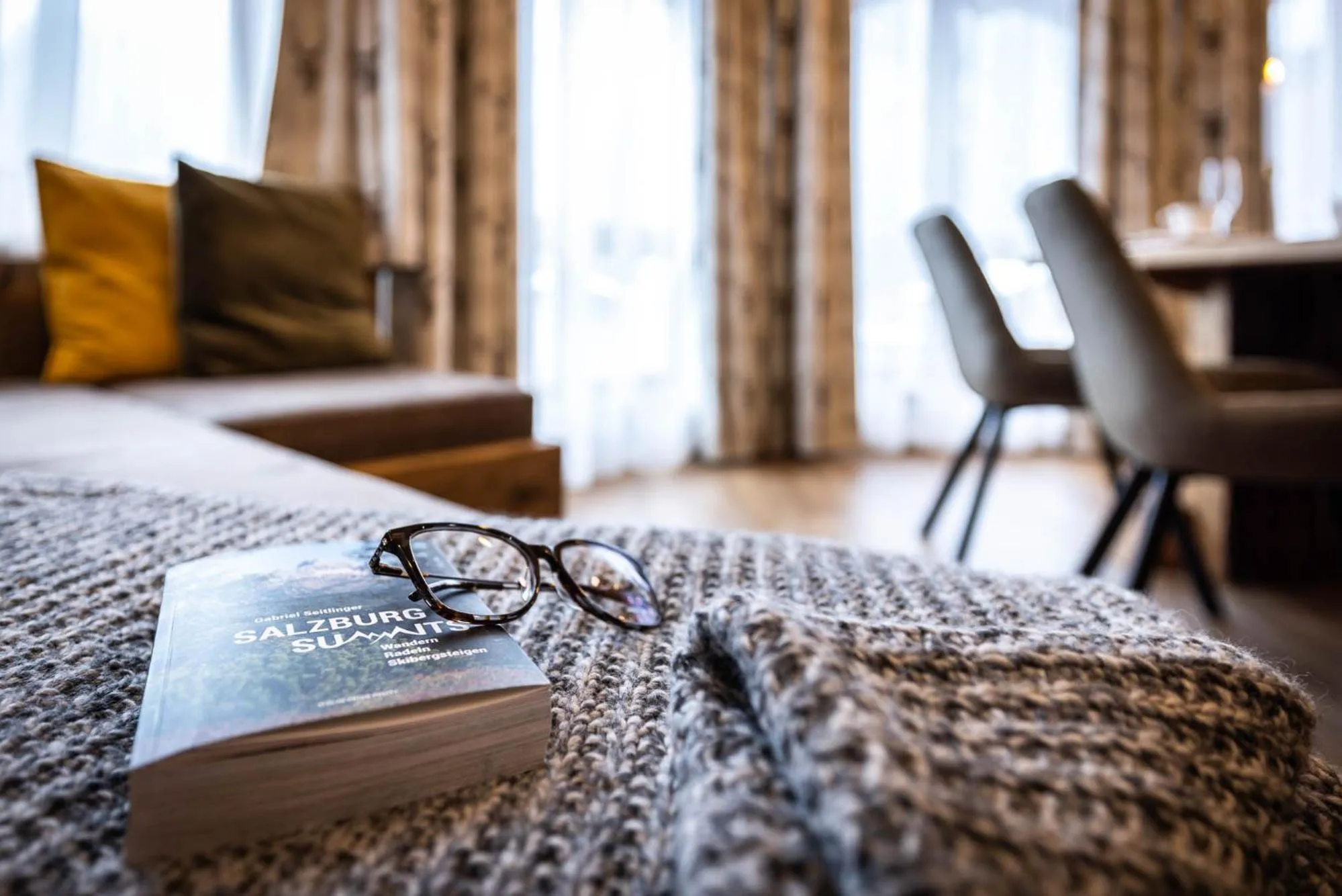 Living room, Bed in Das Geierberg