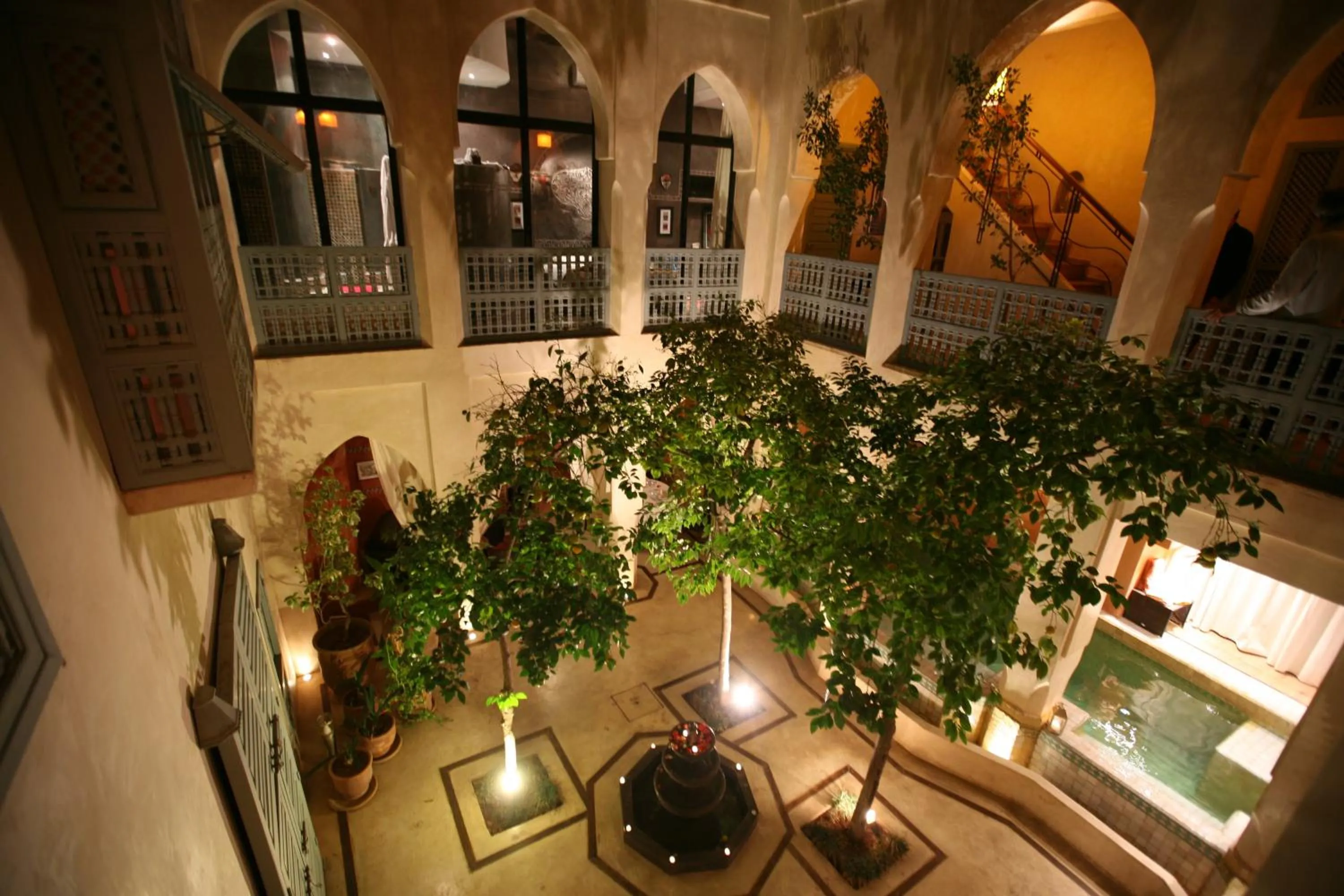 Patio in Riad et Spa Misria Les Orangers