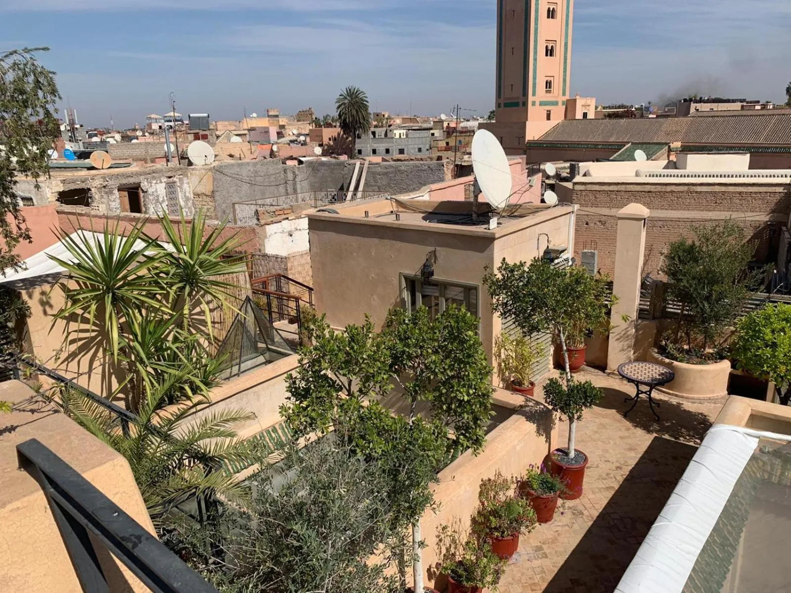 Patio in Riad et Spa Misria Les Orangers