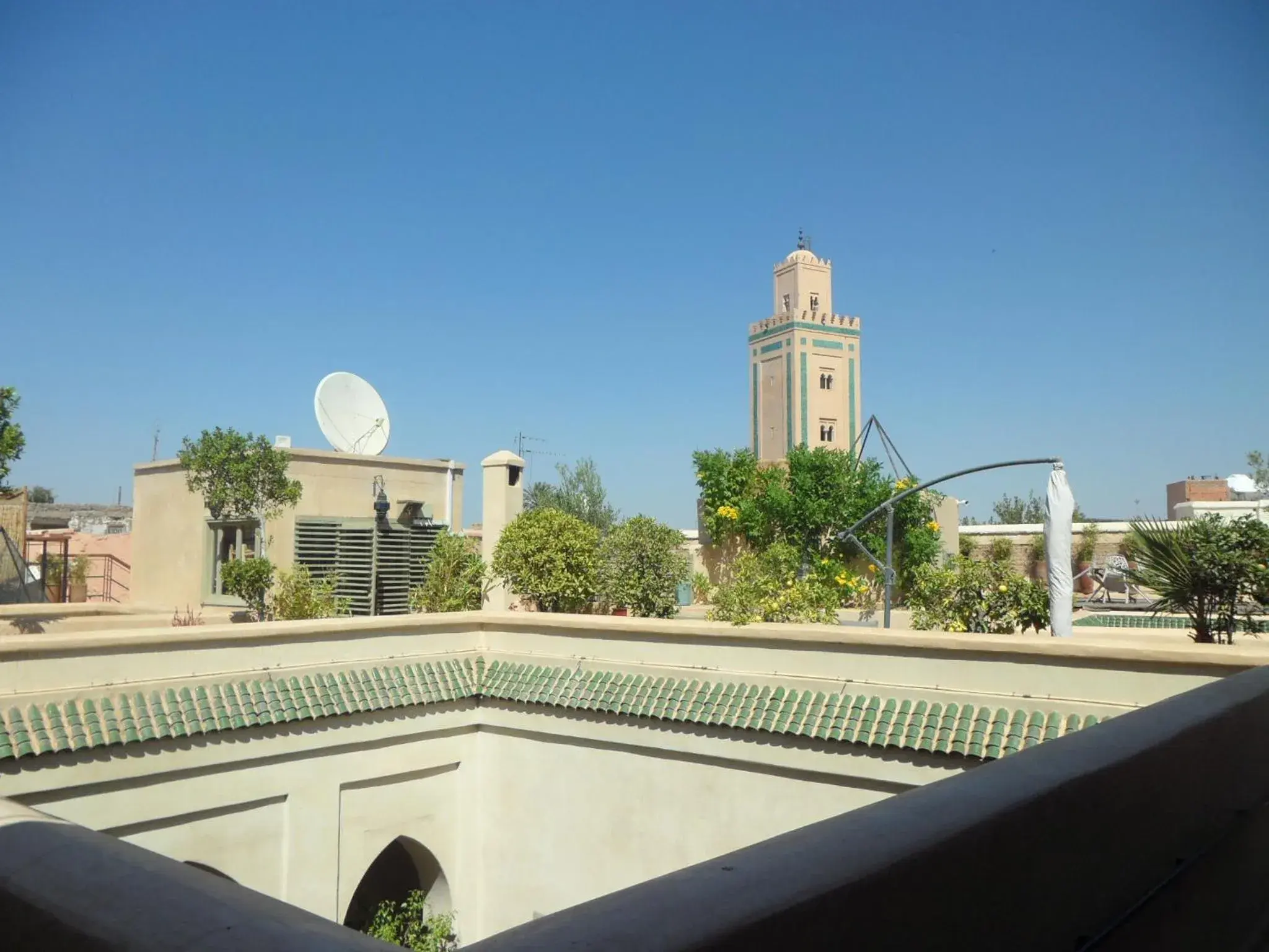 Garden view in Riad et Spa Misria Les Orangers Garden view in Riad et Spa Misria Les Orangers