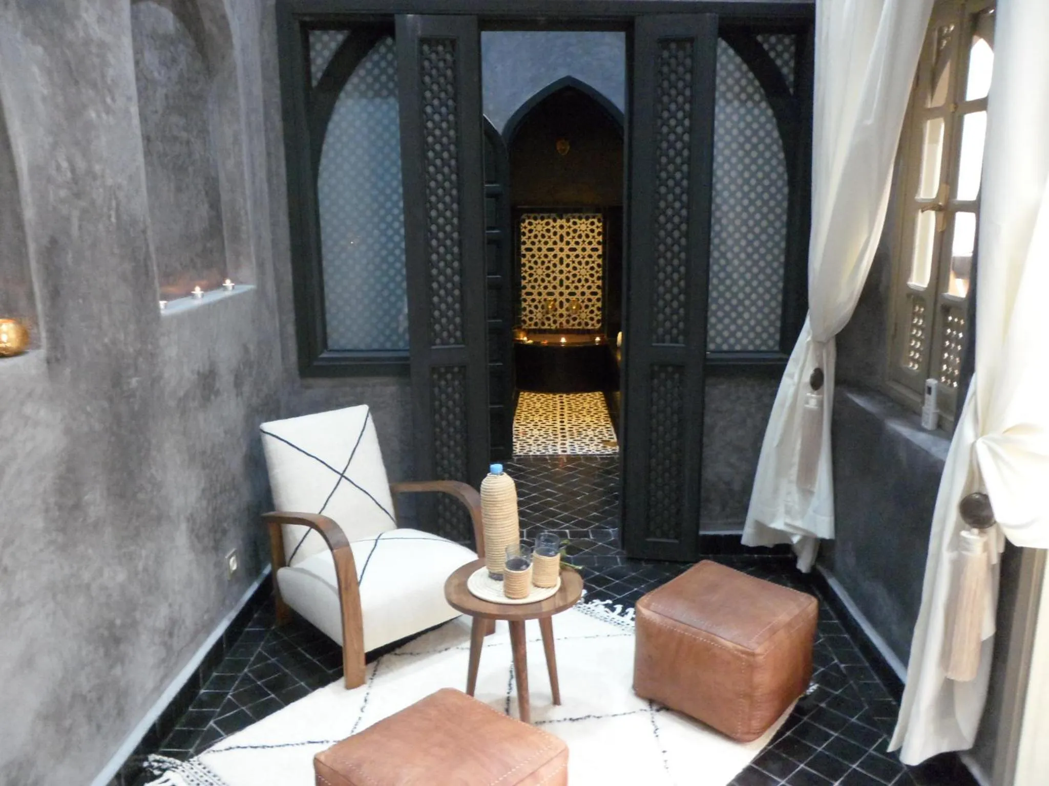 Steam room in Riad et Spa Misria Les Orangers
