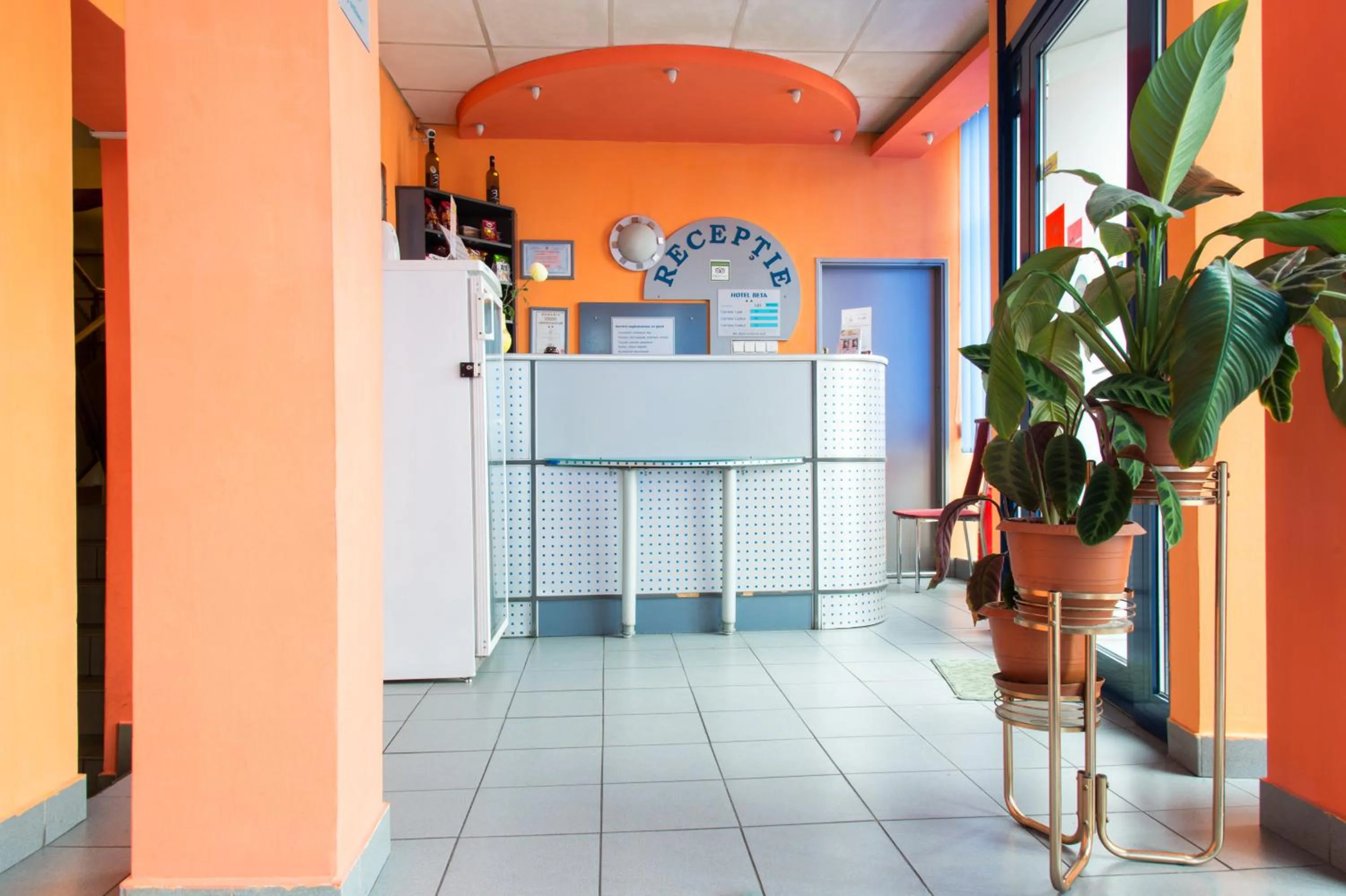 Lobby or reception in Hotel Beta