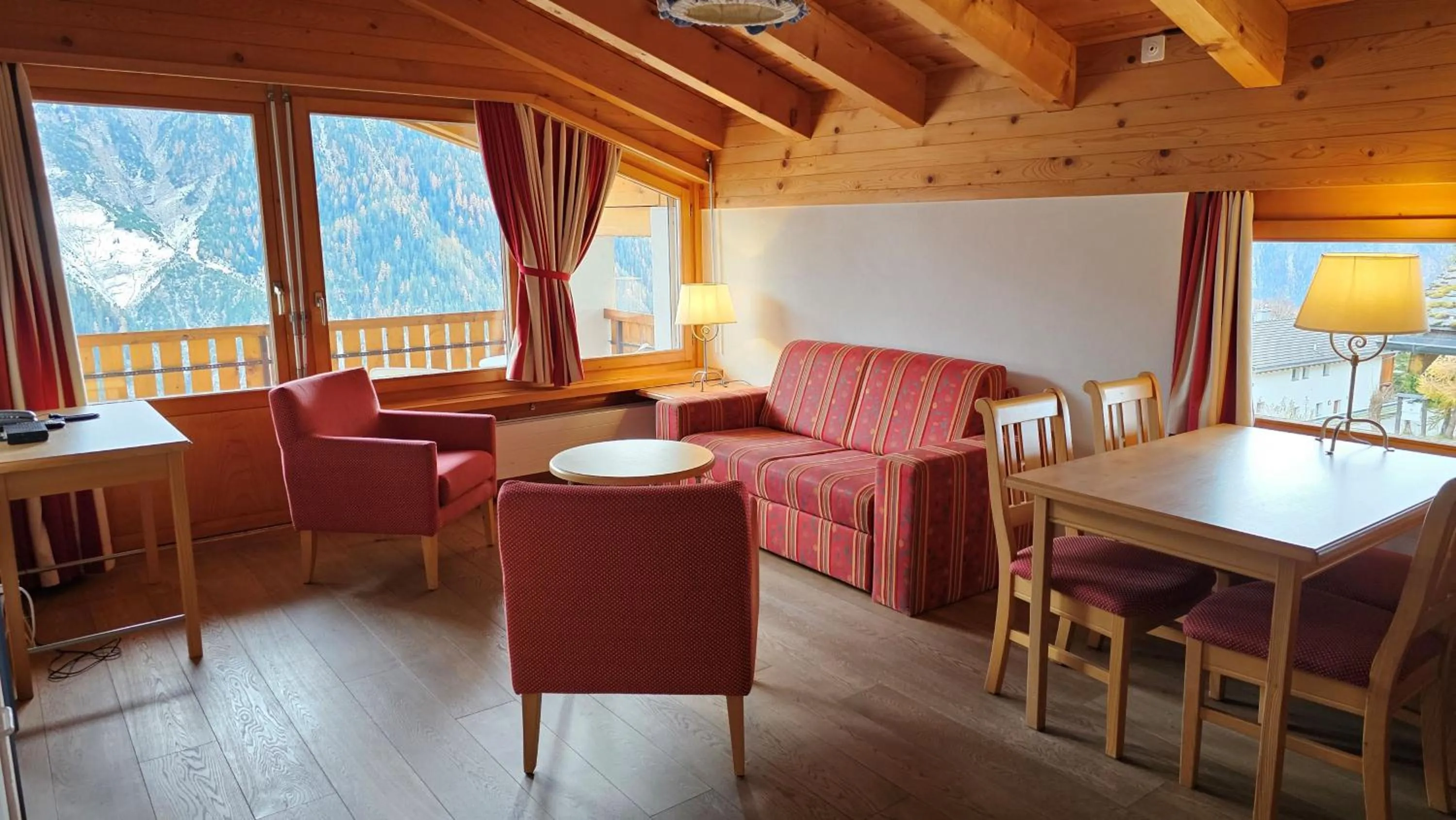 Living room in Aparthotel Muchetta