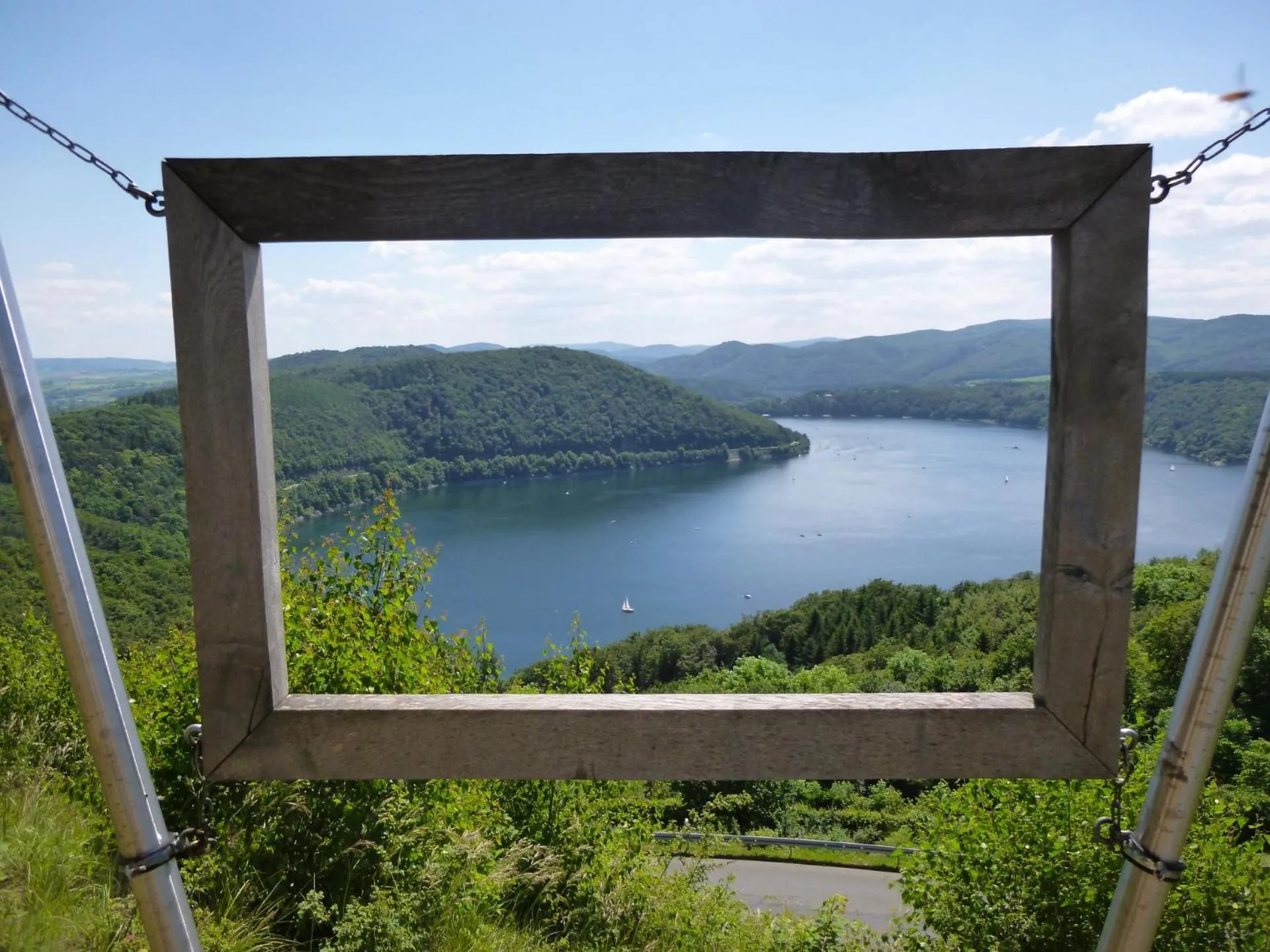 Natural landscape in Landhotel Edersee
