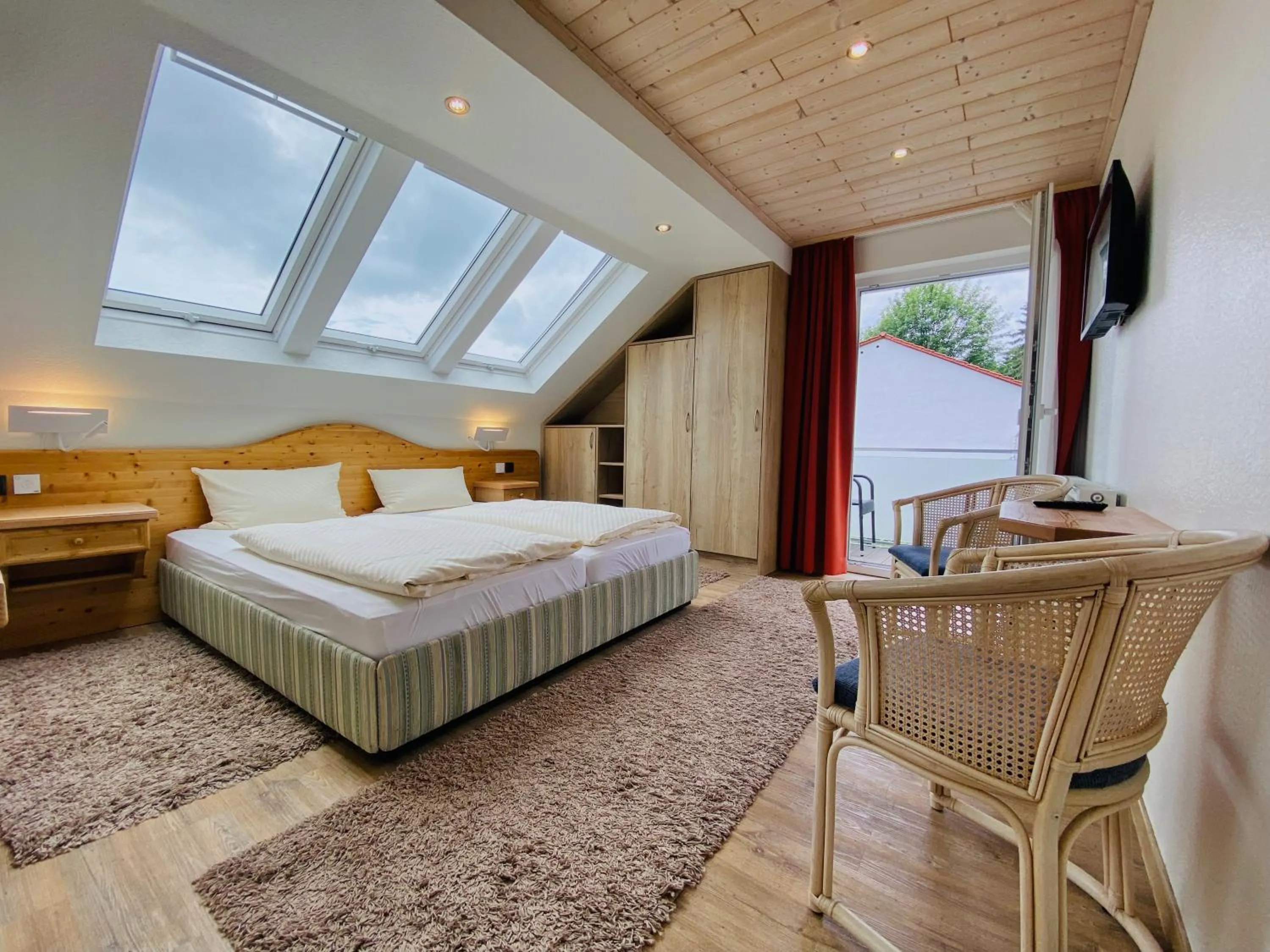 Photo of the whole room, Bed in Landhotel Edersee