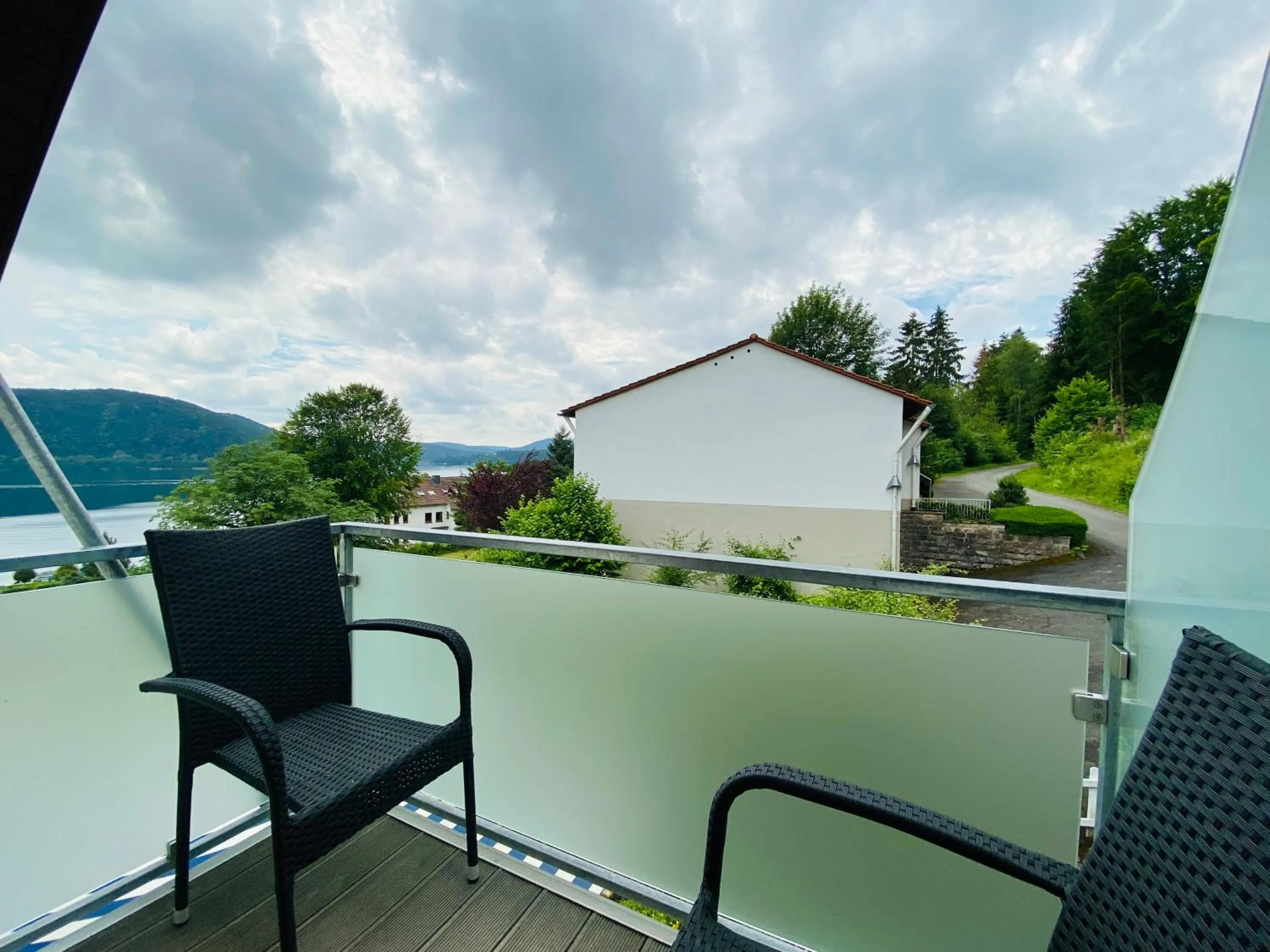 Lake view in Landhotel Edersee
