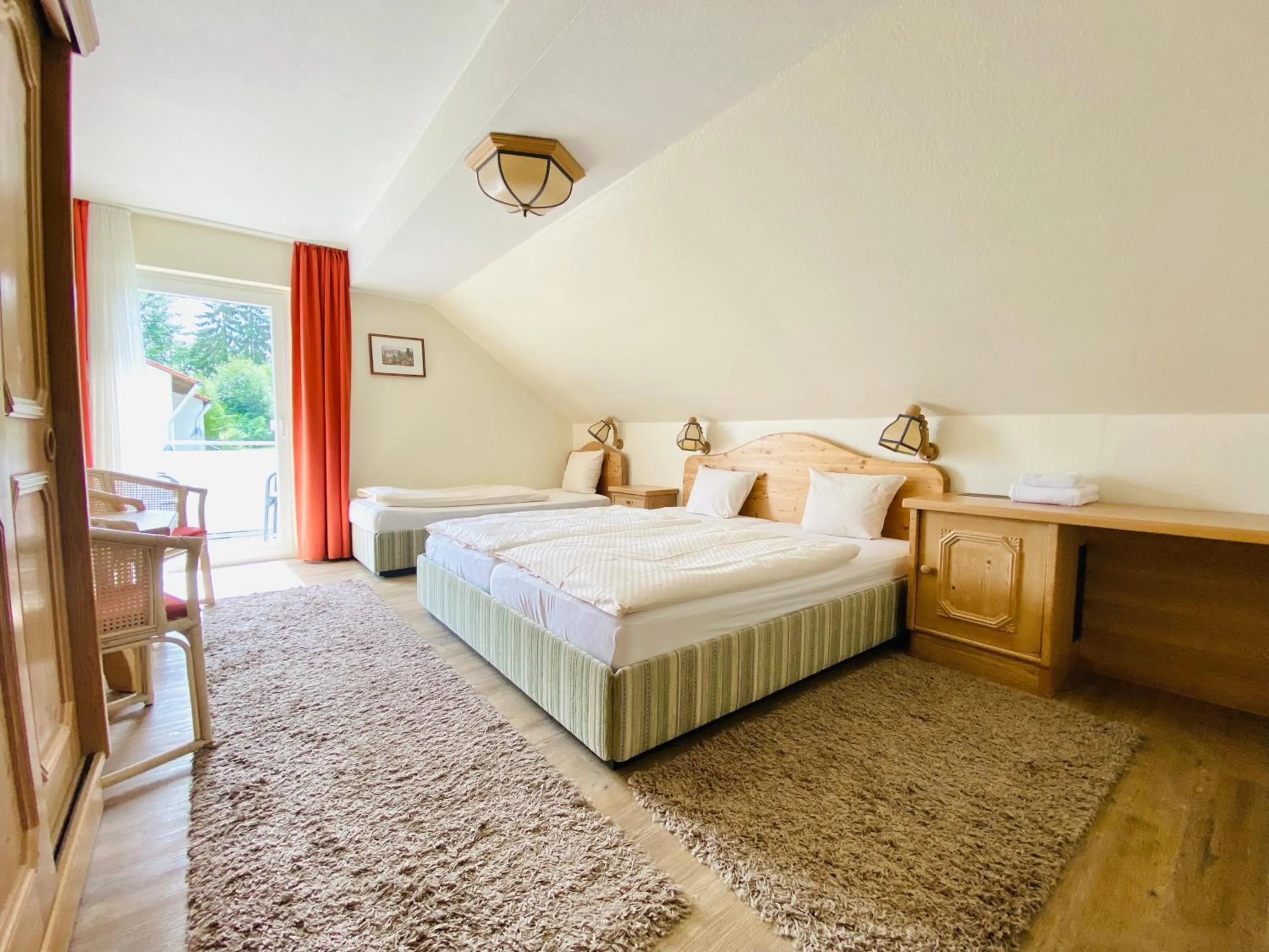 Photo of the whole room, Bed in Landhotel Edersee