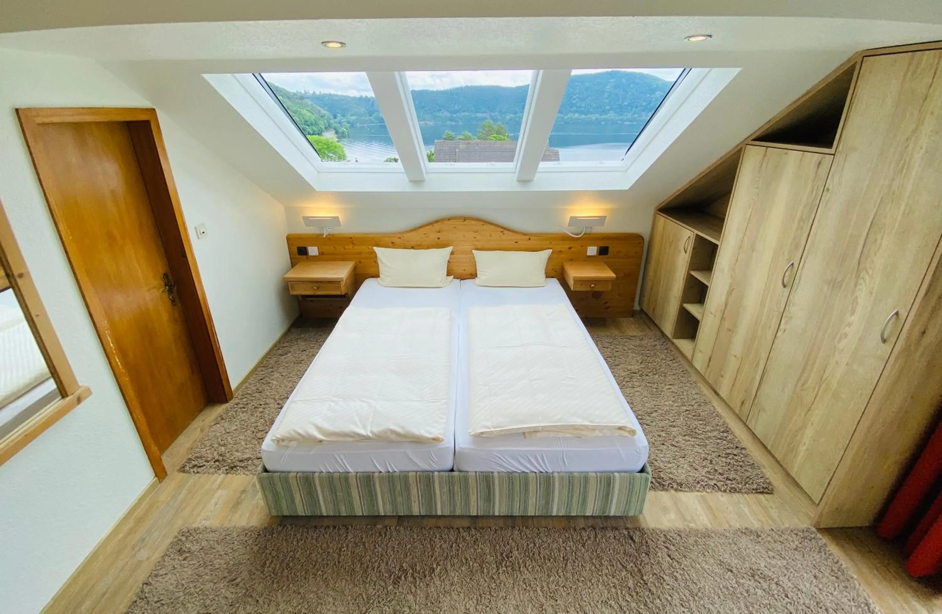 Photo of the whole room, Bed in Landhotel Edersee