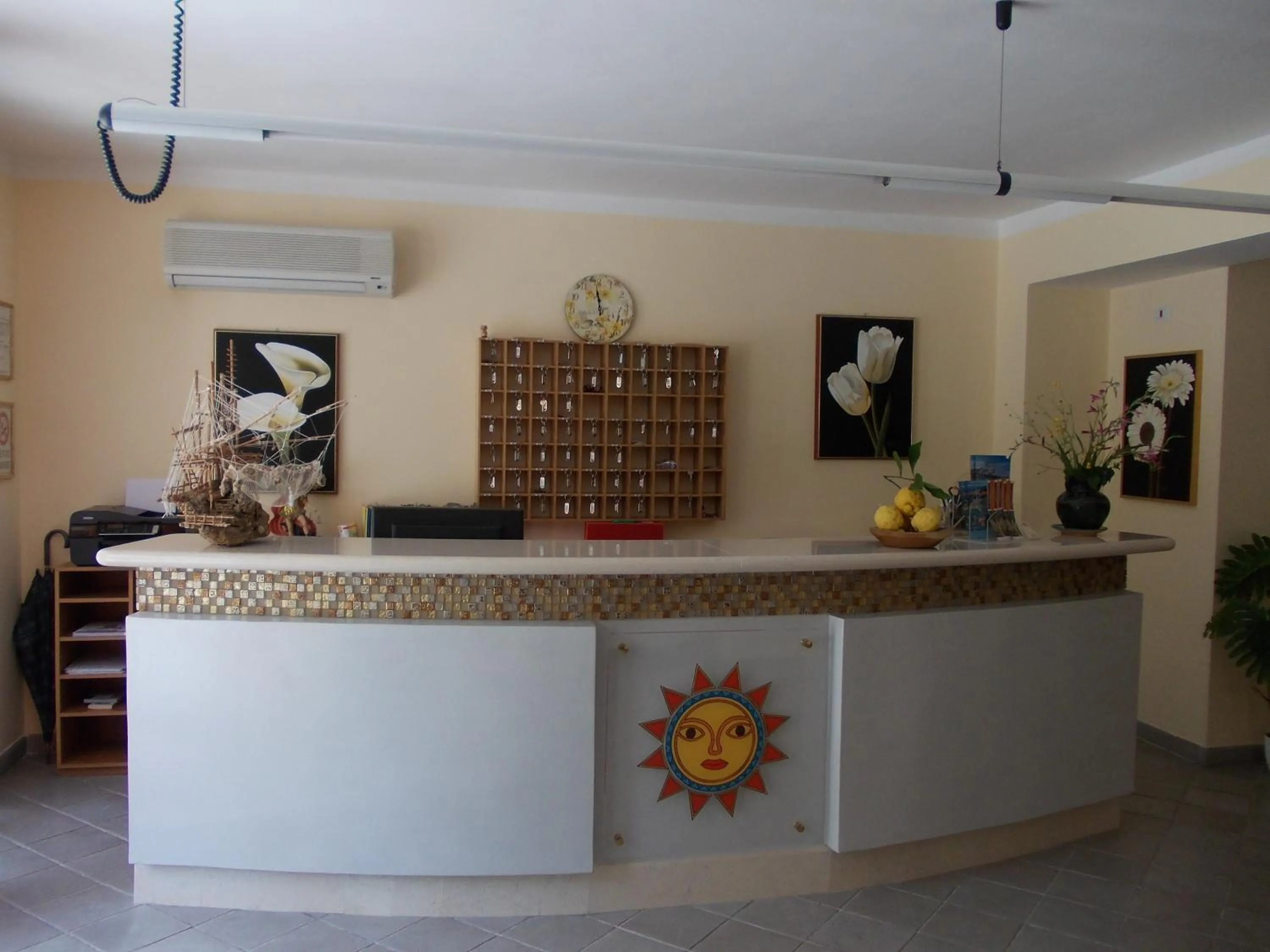 Lobby or reception in Hotel Solaria