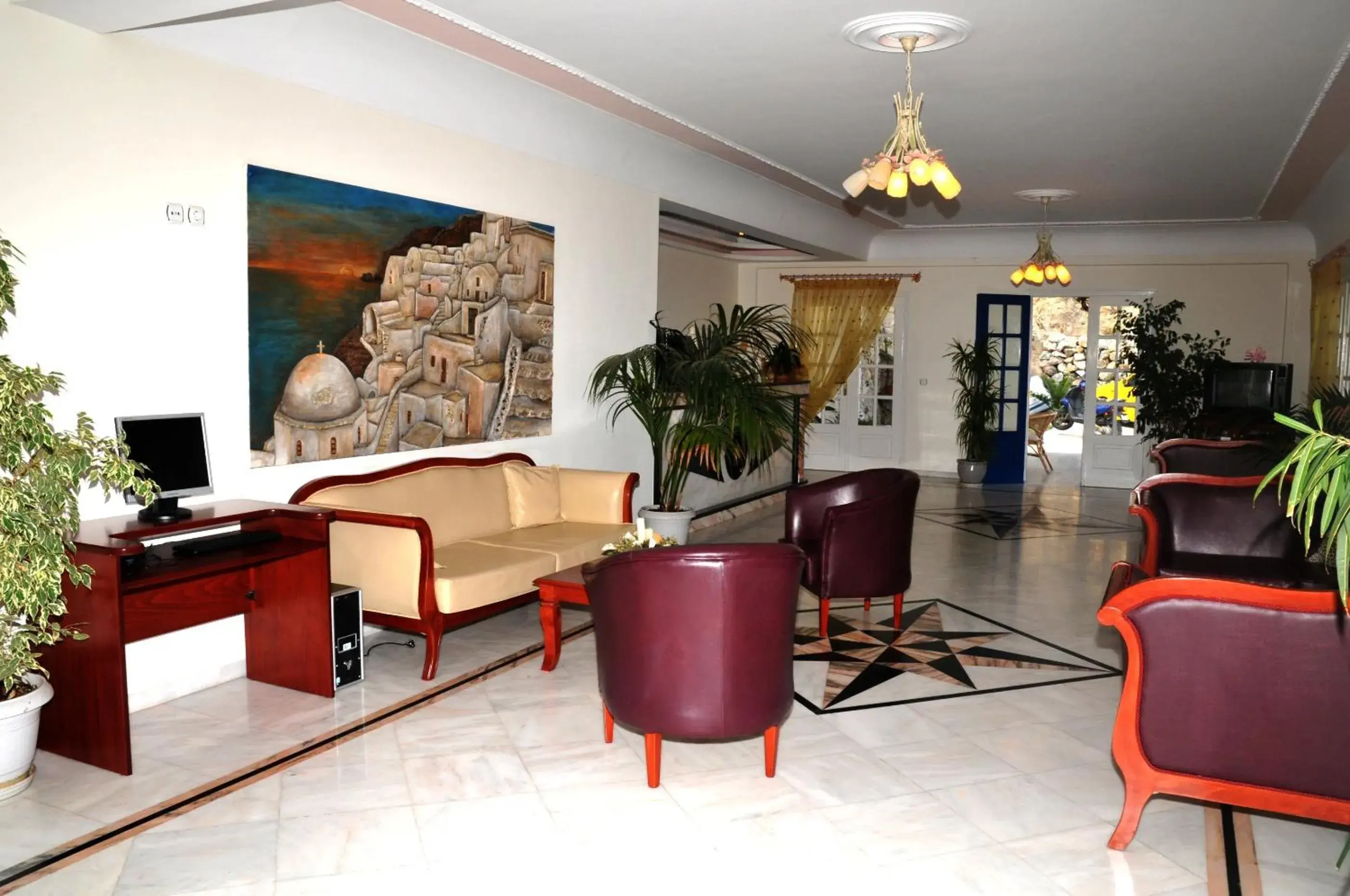 Living room in Aegean View Hotel Living room in Aegean View Hotel